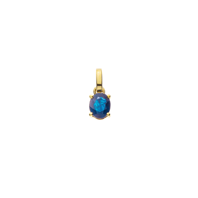 EVELYNE-M ANIMORUM | Sapphire Noblesse - Pendant - 18 Karat Gold