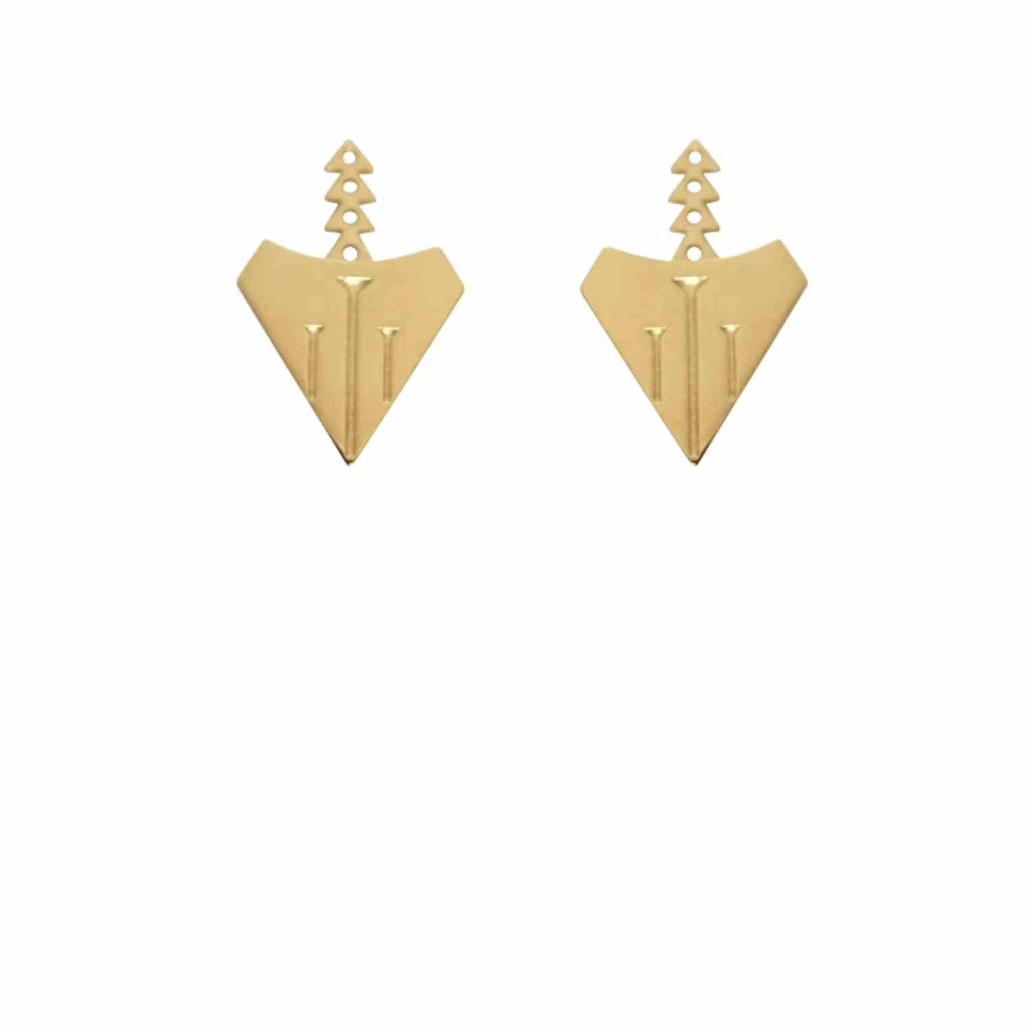 EVELYNE-M CITYFOX | Rear - EarJackets - Gold