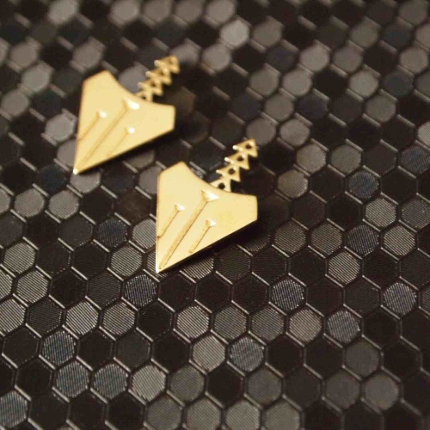 EVELYNE-M CITYFOX | Rear - EarJackets - Gold