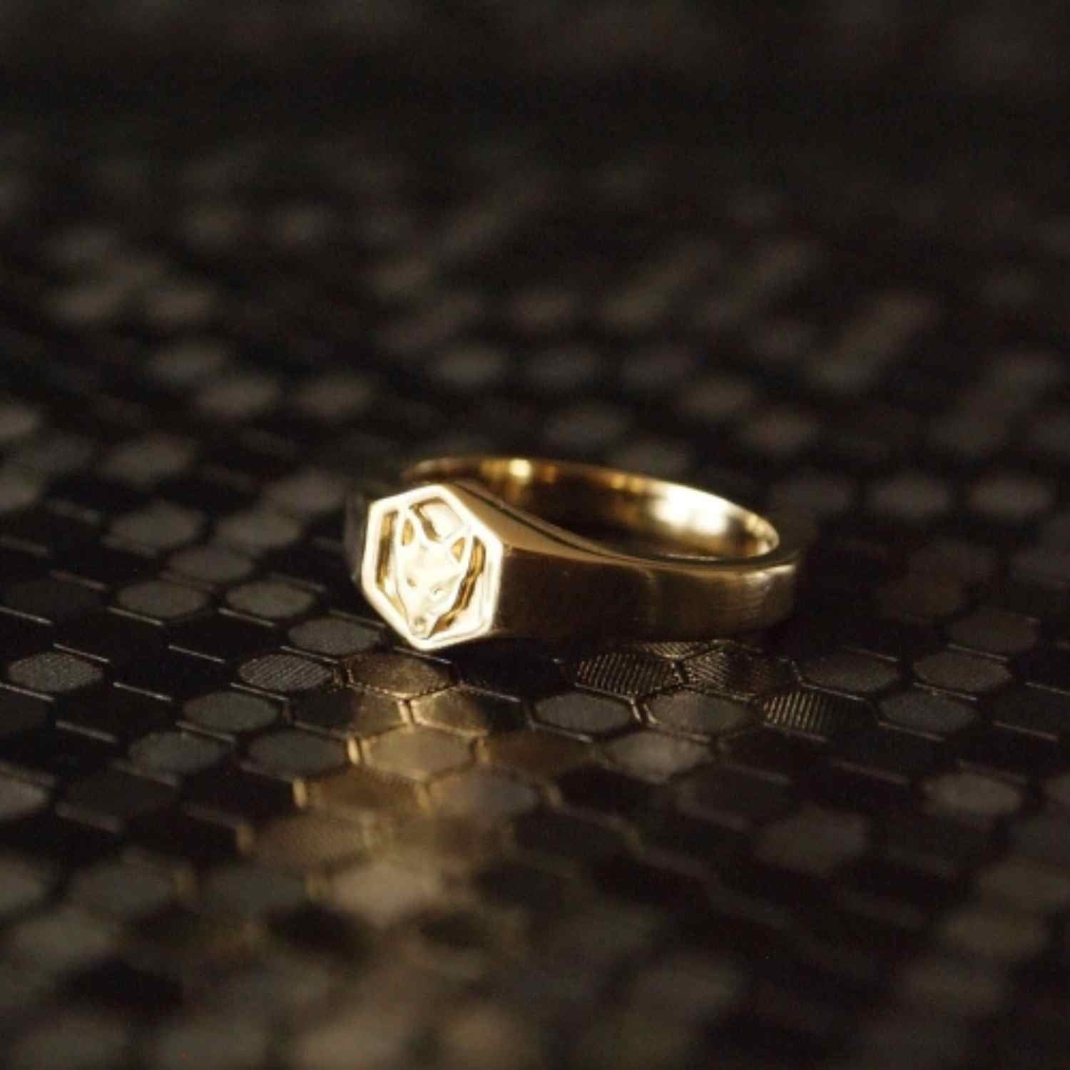 EVELYNE-M CITYFOX | Signet - Ring - Gold