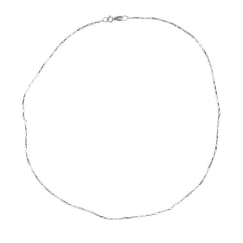 EVELYNE-M 45cm CLEOMETRA | Rectangle - Collier - Silver