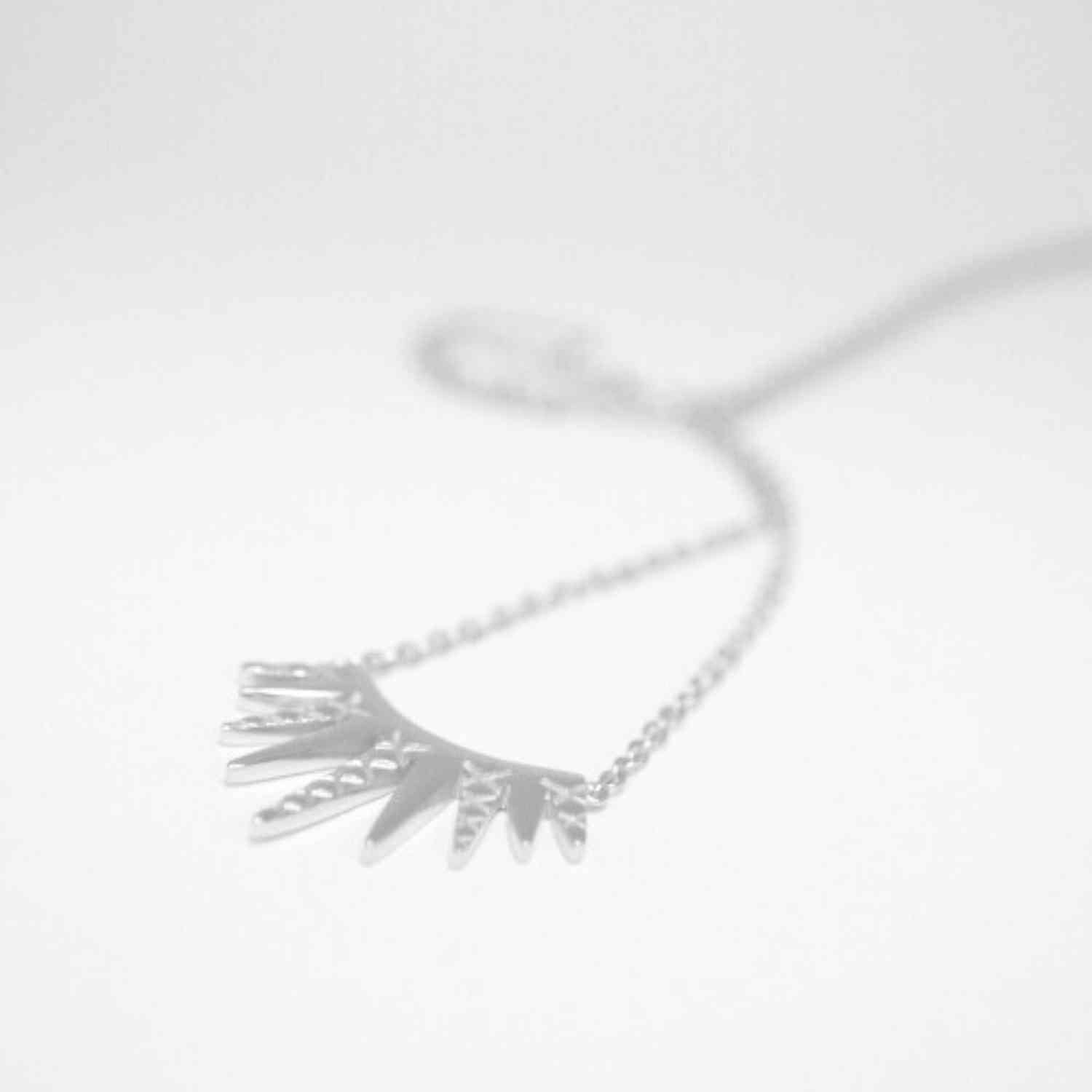 EVELYNE-M CLEOMETRA | Sun - Necklace - Silver