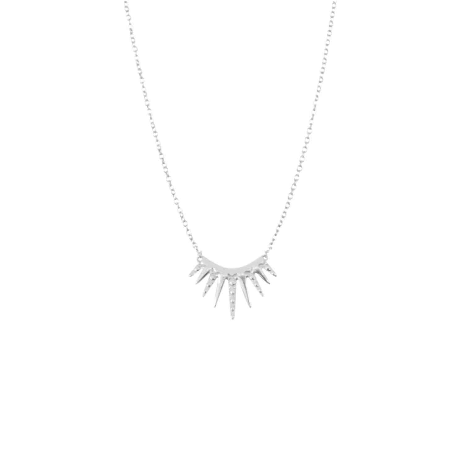 EVELYNE-M CLEOMETRA | Sun - Necklace - Silver