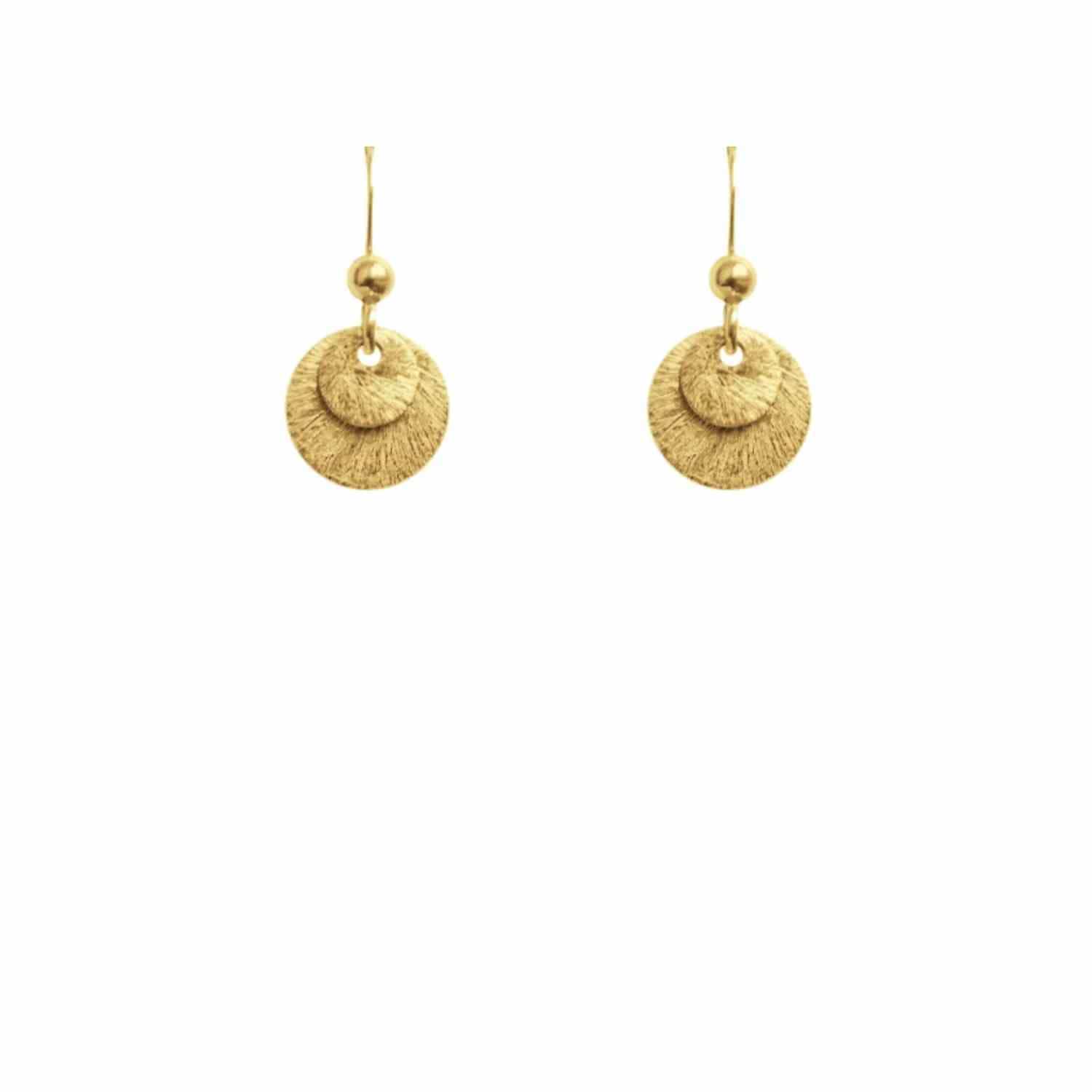 EVELYNE-M COSMIC SPOT | Sunbeam - Earring - Gold