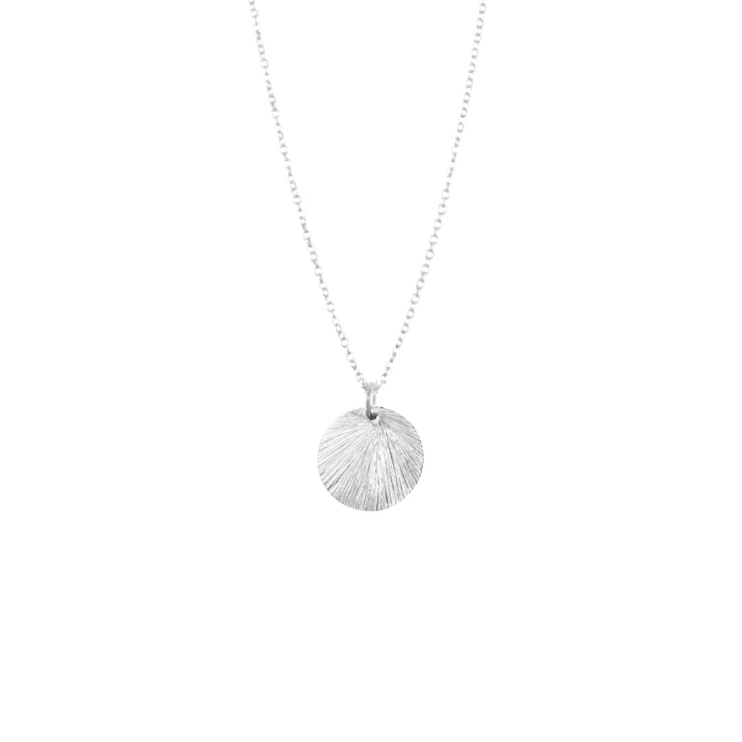EVELYNE-M COSMIC SPOT | Sunbeam Large - Necklace - Silver