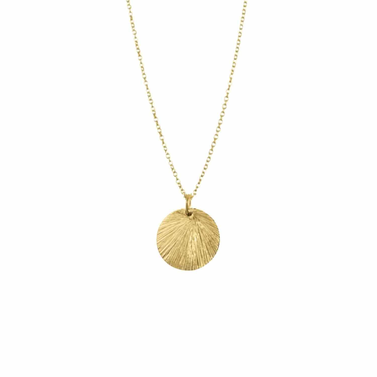 EVELYNE-M COSMIC SPOT | Sunbeam X-Large - Necklace - Gold