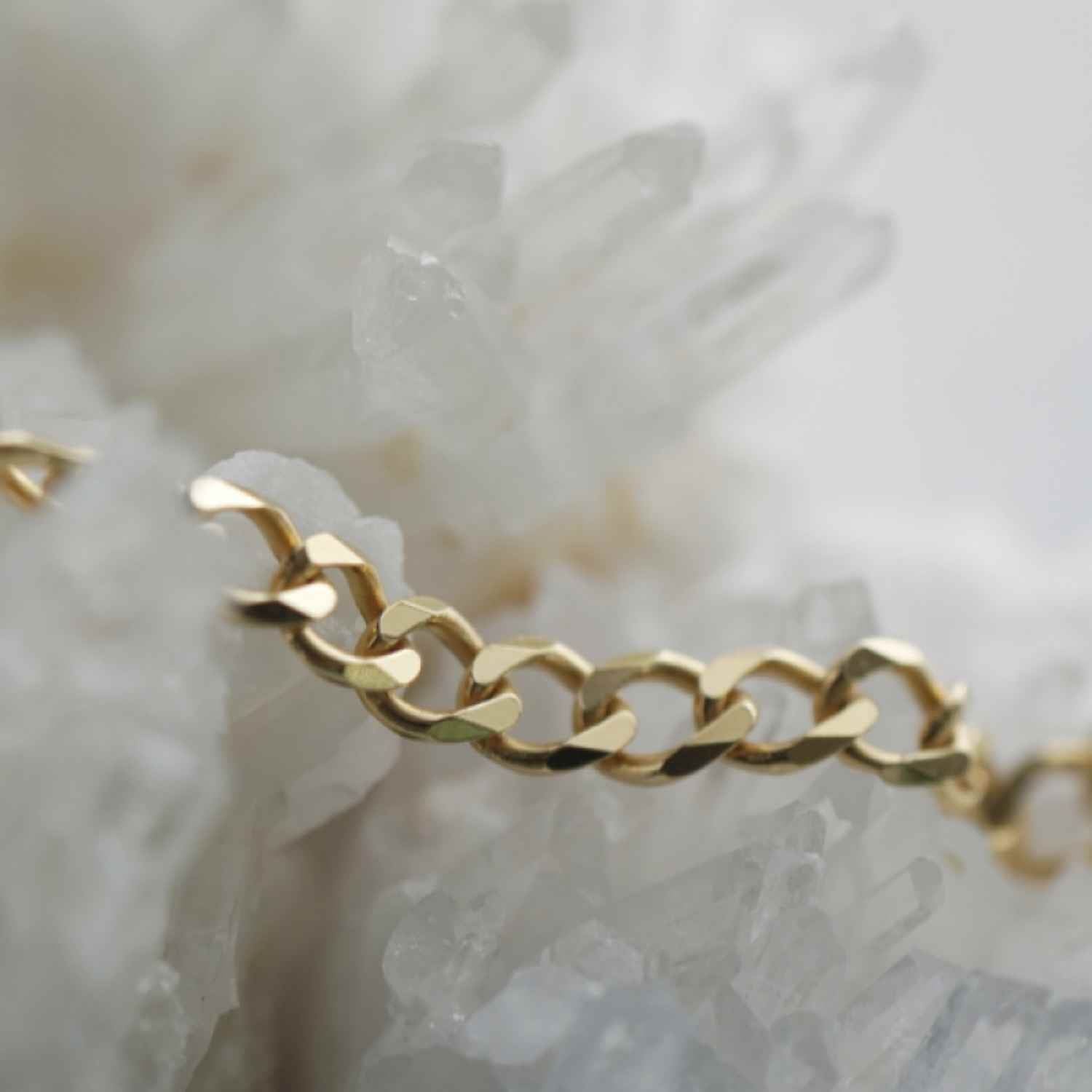 EVELYNE-M CURB | Fellow - Bracelet - Gold