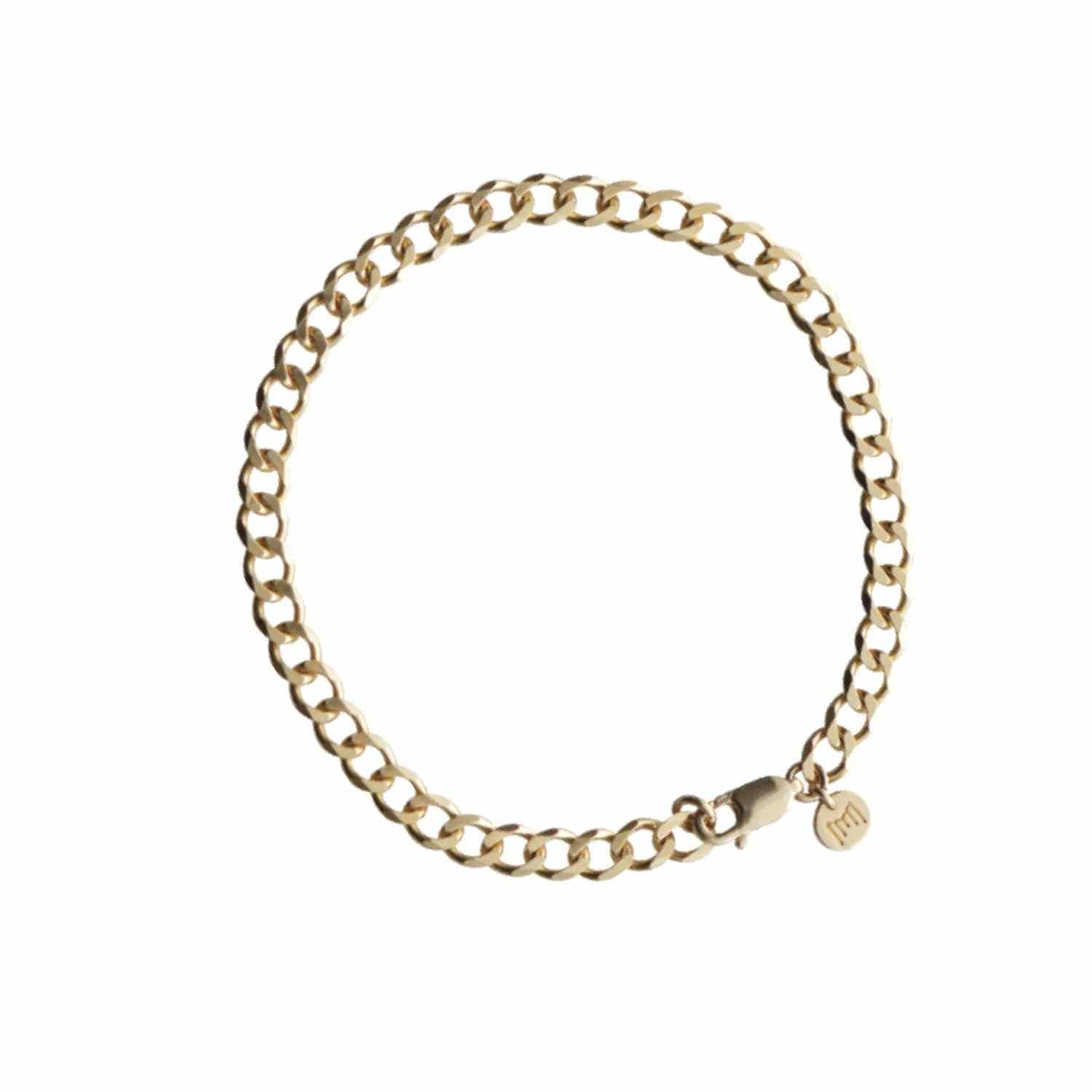 EVELYNE-M CURB | Fellow - Bracelet - Gold