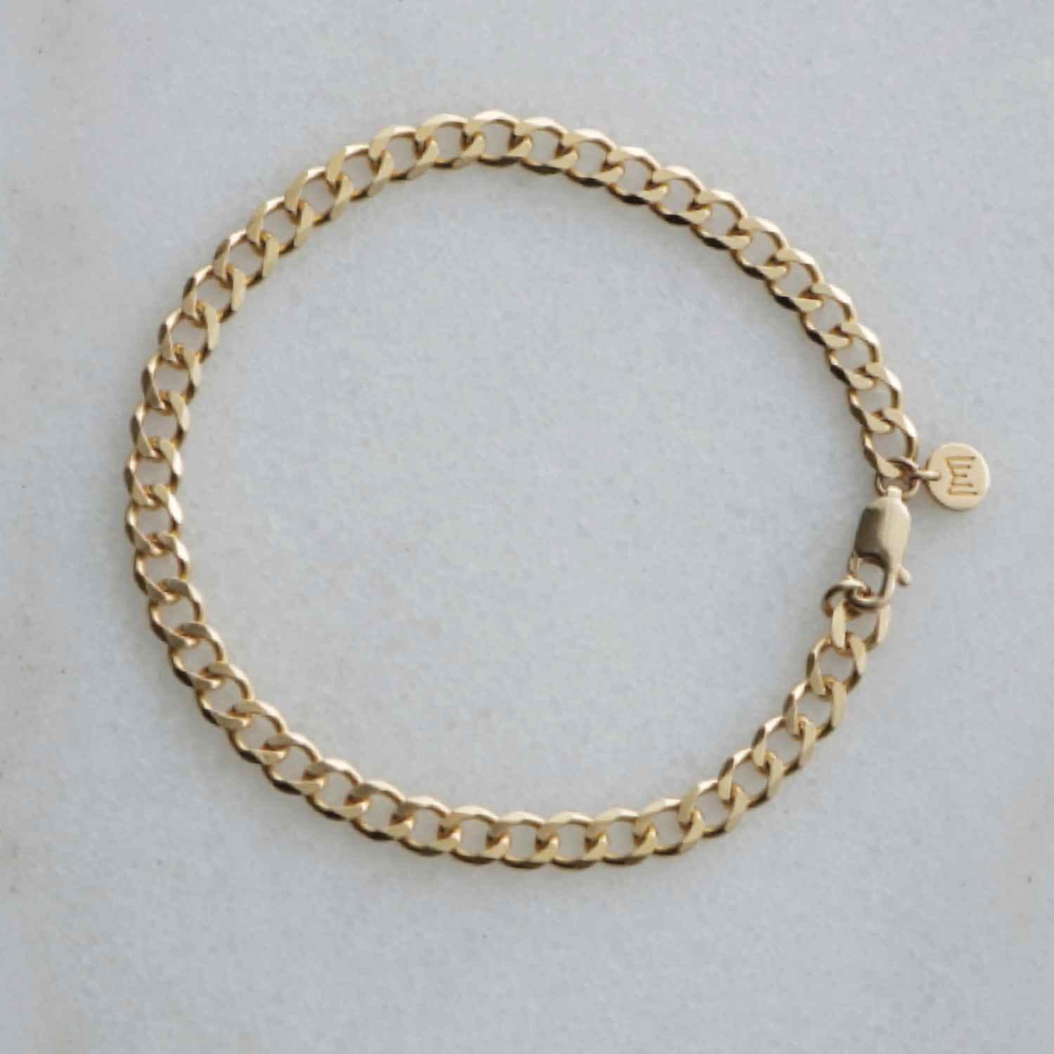EVELYNE-M CURB | Fellow - Bracelet - Gold