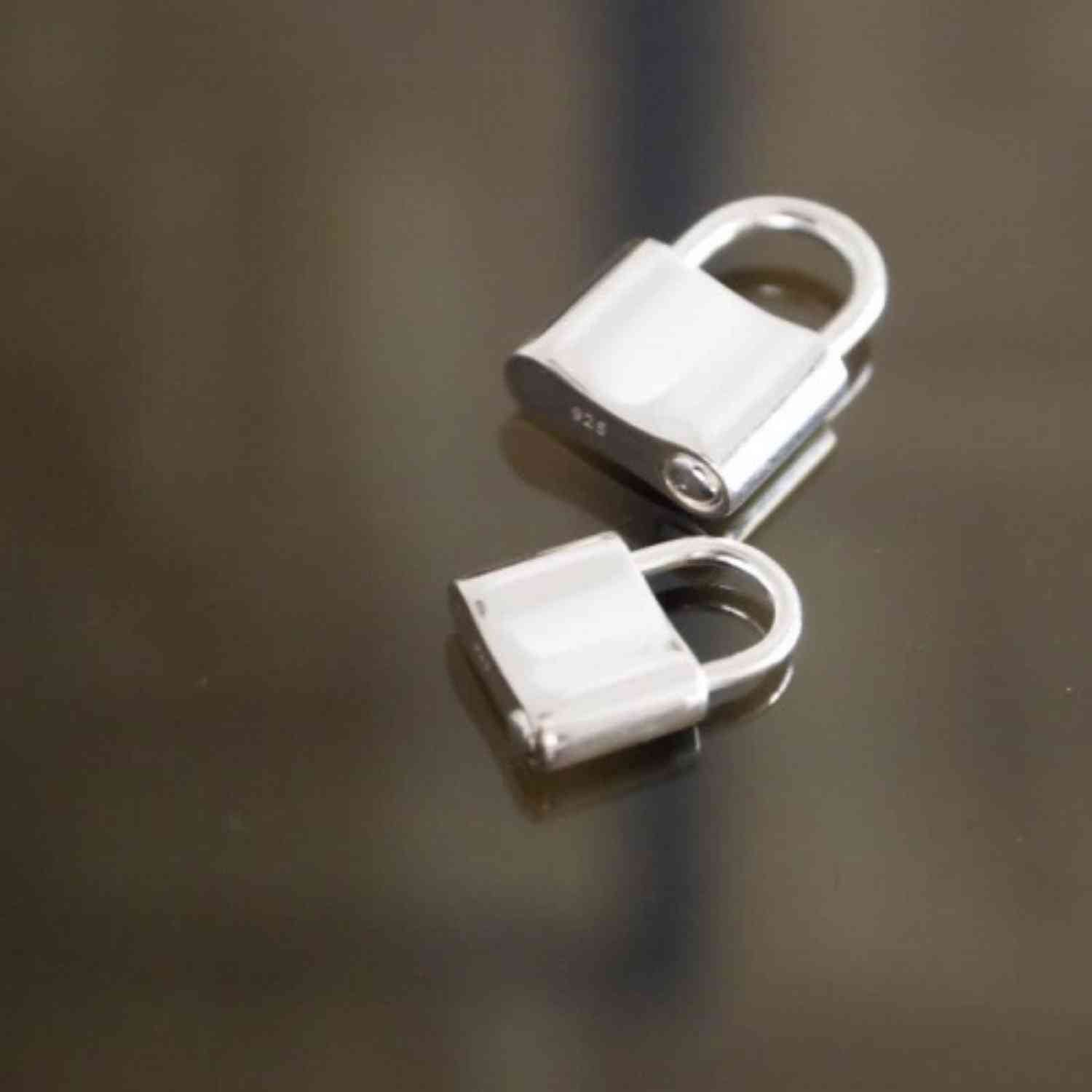 EVELYNE-M CURB | Lock Fellow - Necklace - Silver