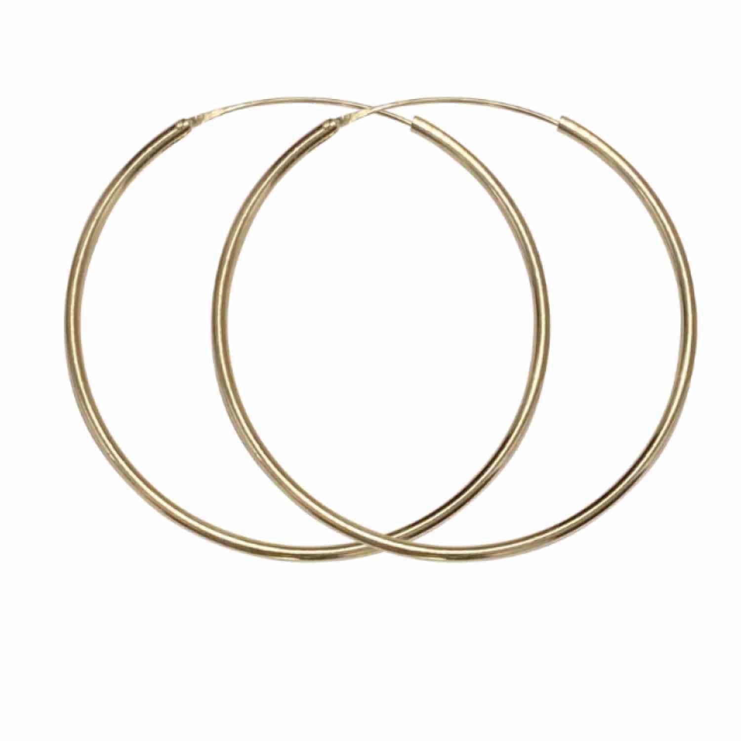 EVELYNE-M CURVACEOUS | Classic 60 - Creole - 18 Karat Gold