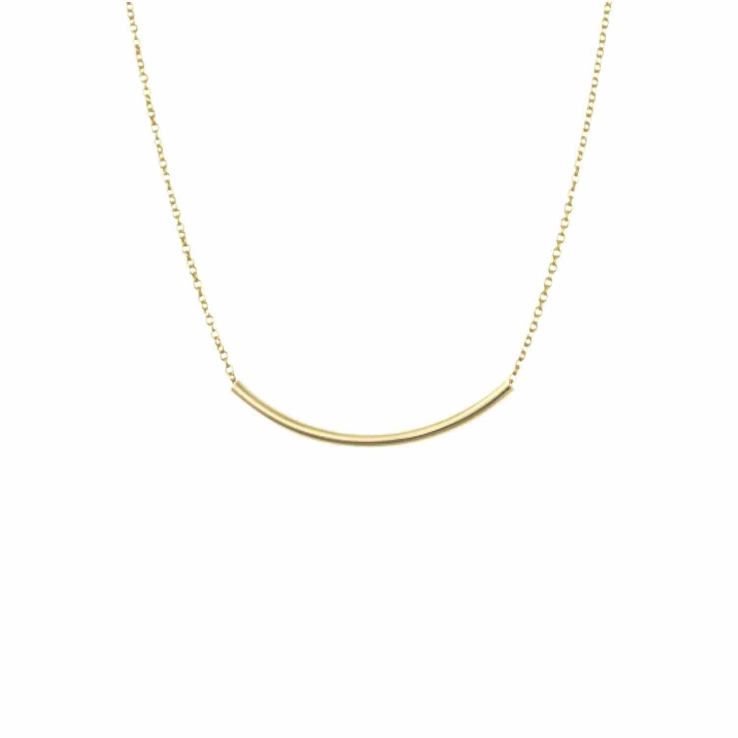 EVELYNE-M CURVACEOUS | Curva Big - Necklace - Gold