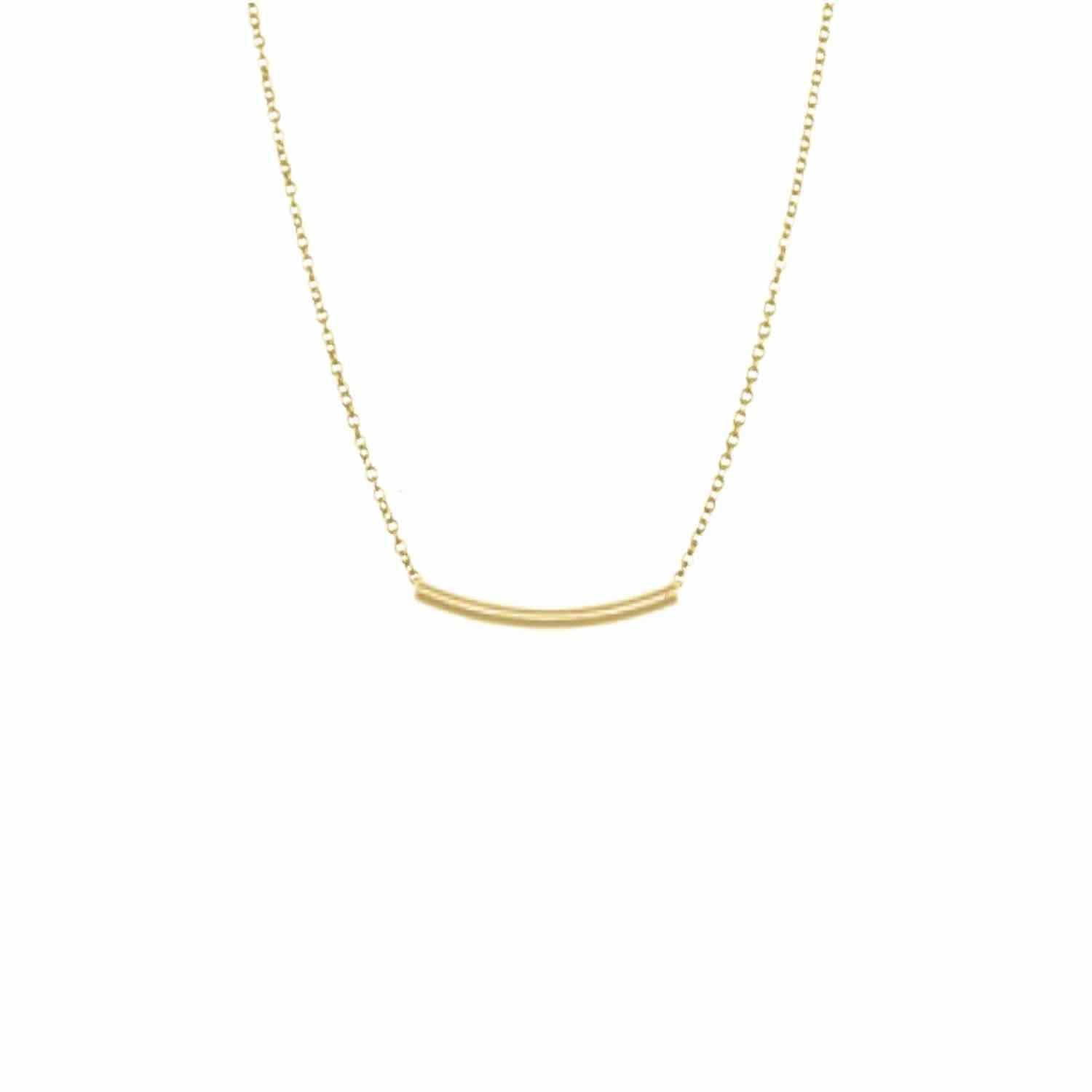 EVELYNE-M CURVACEOUS | Curva - Necklace - Gold