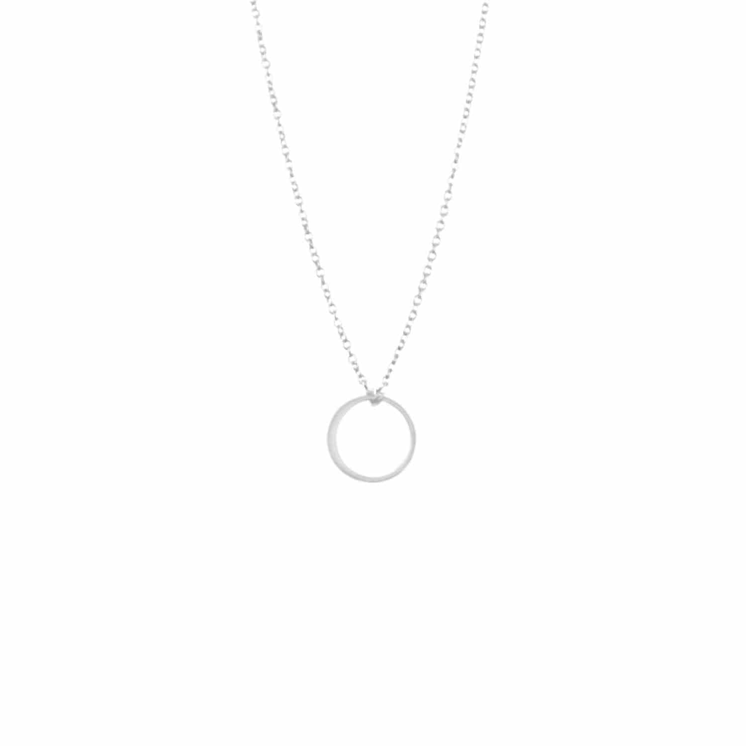 EVELYNE-M CURVACEOUS | Lunar Eclipse - Necklace - Silver