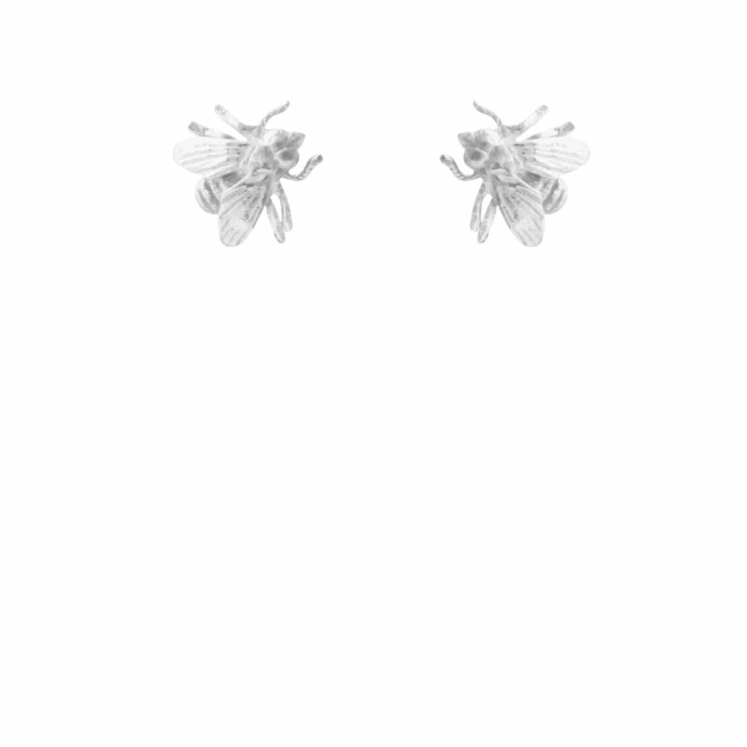 EVELYNE-M GARDEN EDEN | Fly - Stud Earring - Silver
