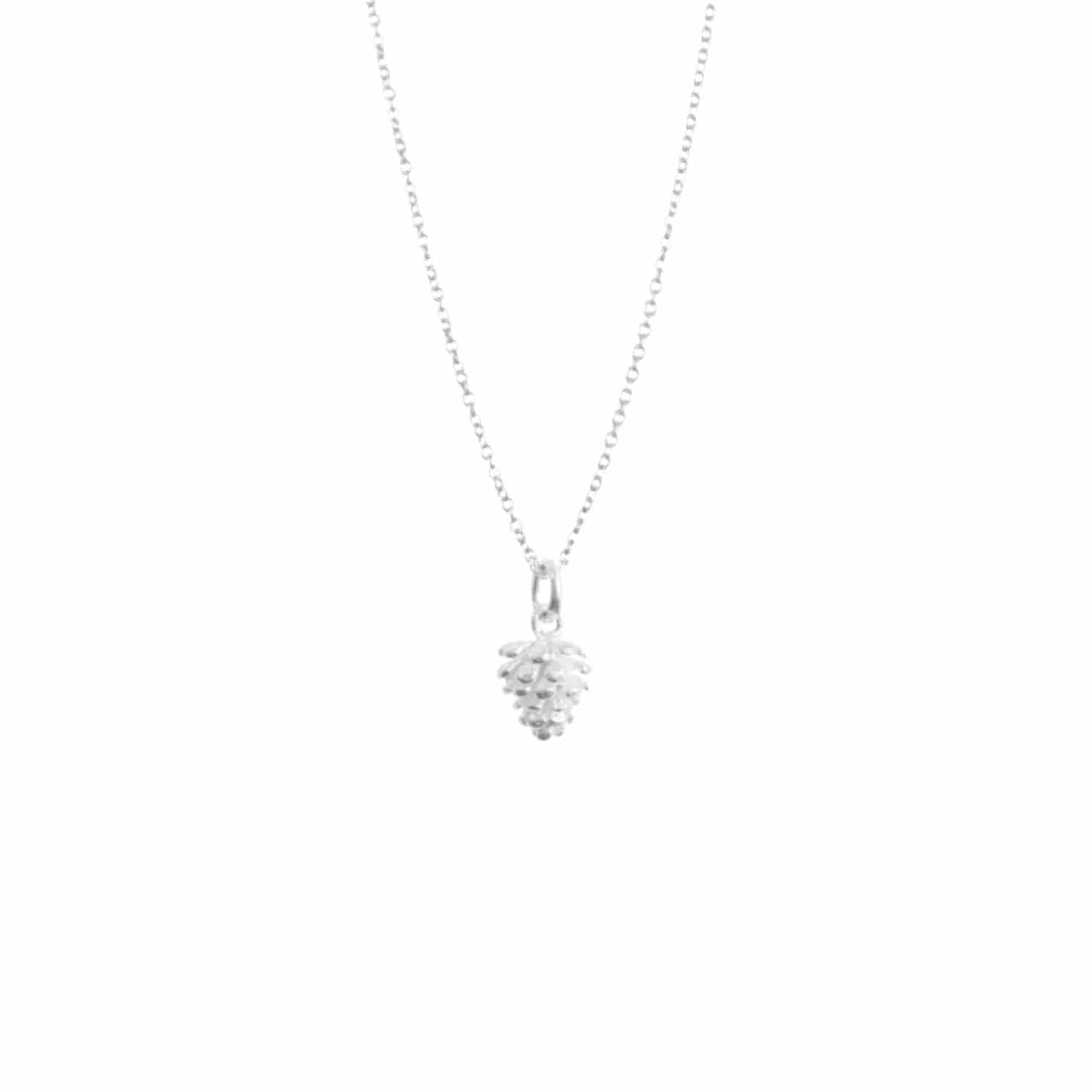 EVELYNE-M GARDEN EDEN | Pinecone - Necklace - Silver