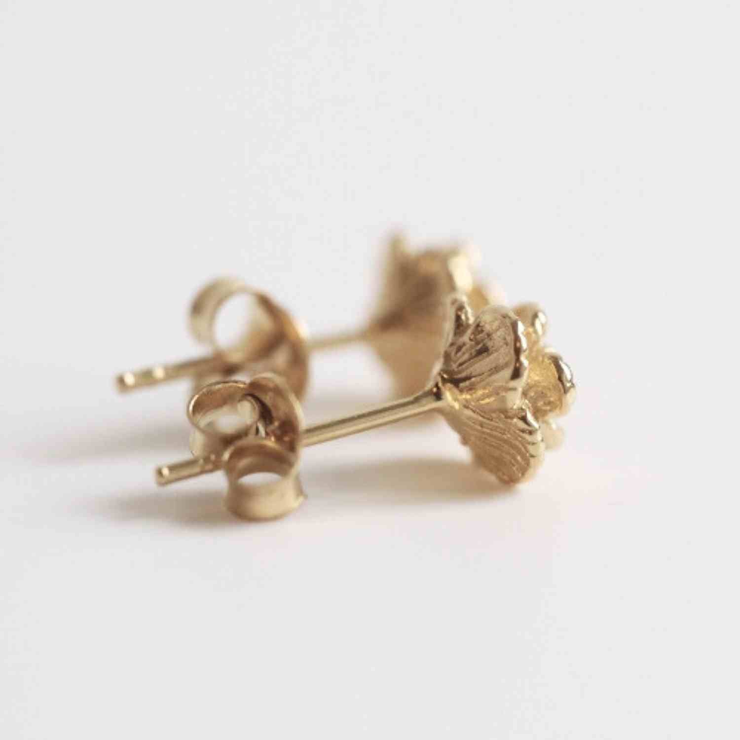 EVELYNE-M GARDEN EDEN | Rose - Stud Earring - Gold