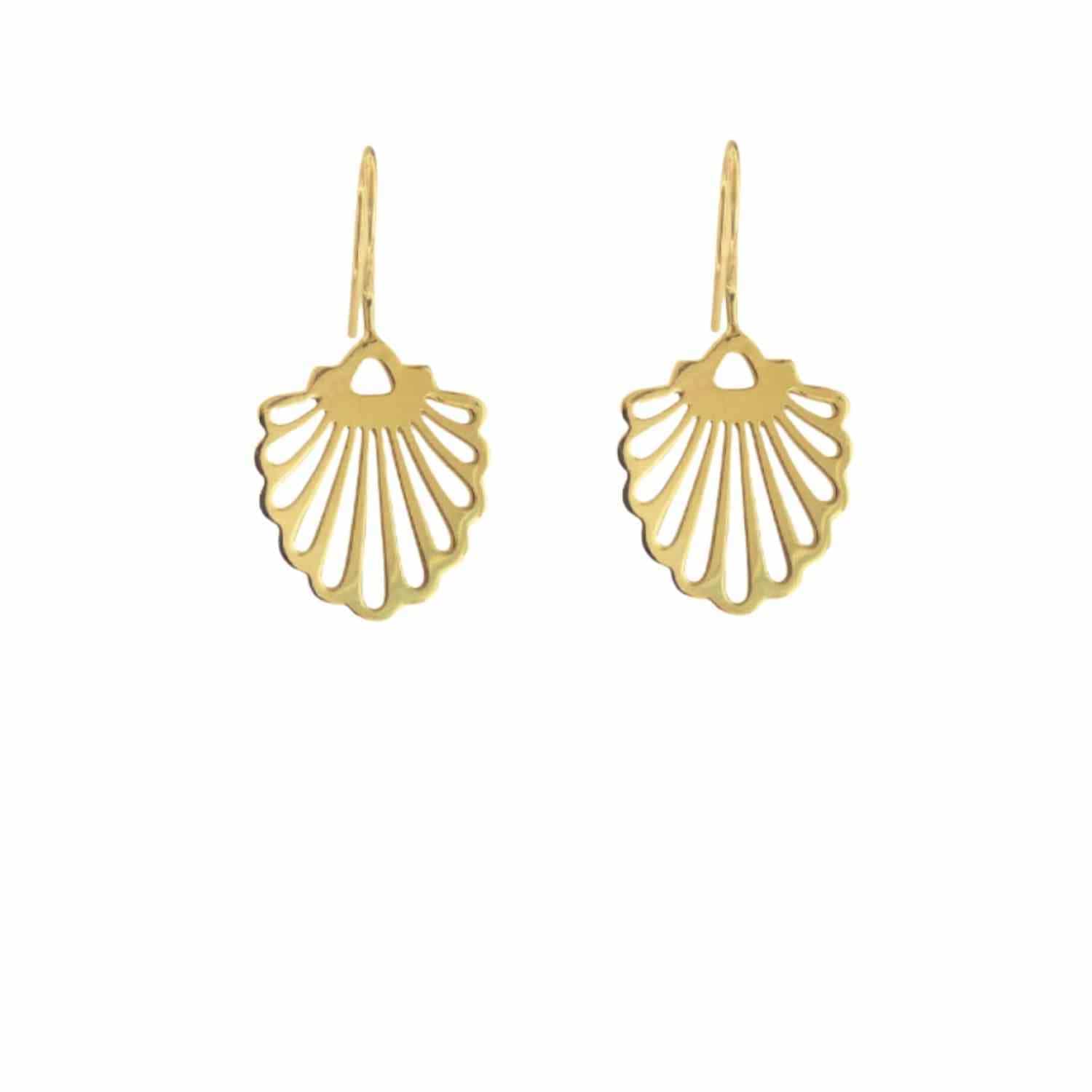 EVELYNE-M HUMMINGBIRD SHELL | Classic Maxi - Earring - Gold