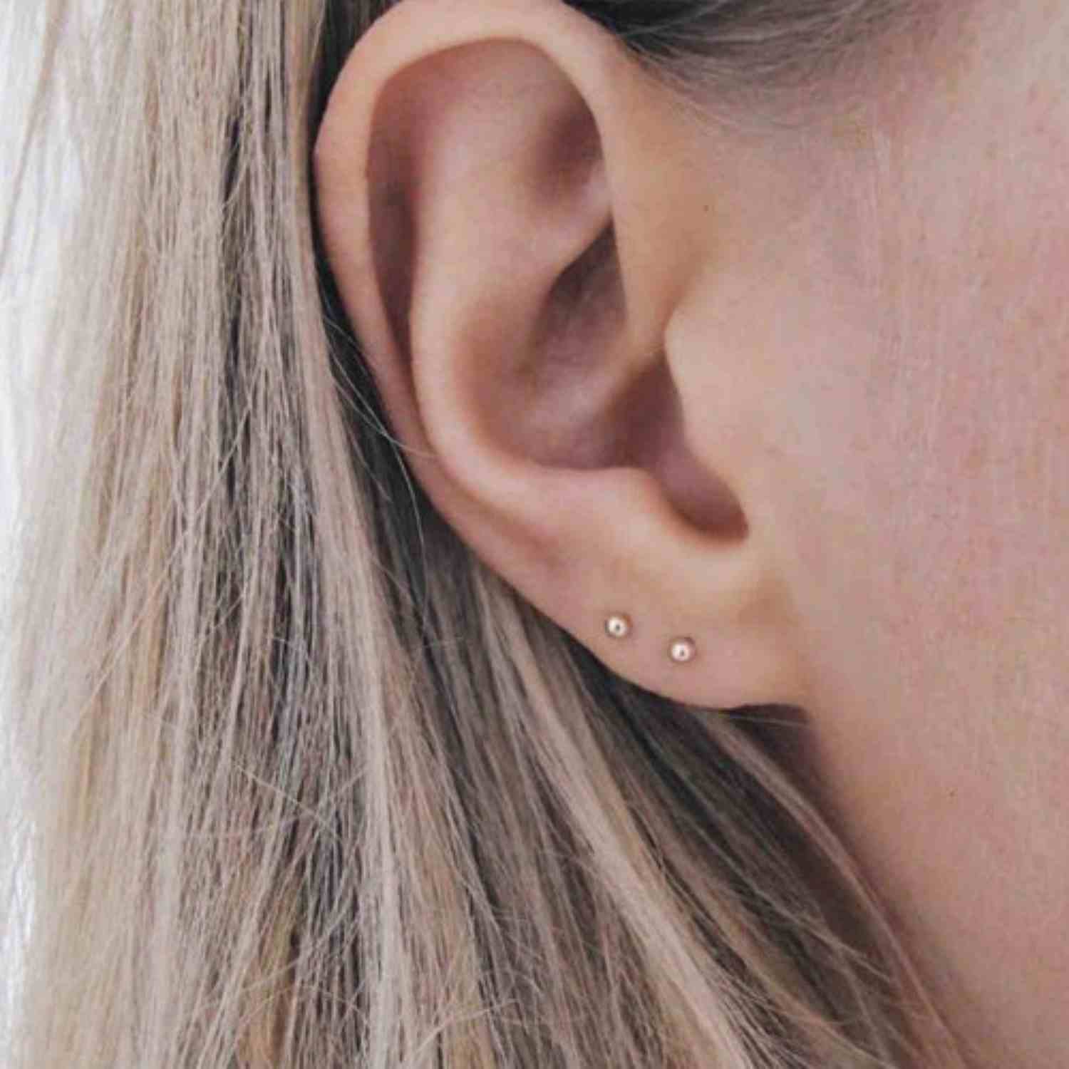 EVELYNE-M LUNAMOTION | Meteoroid 2 - Stud Earring - Gold