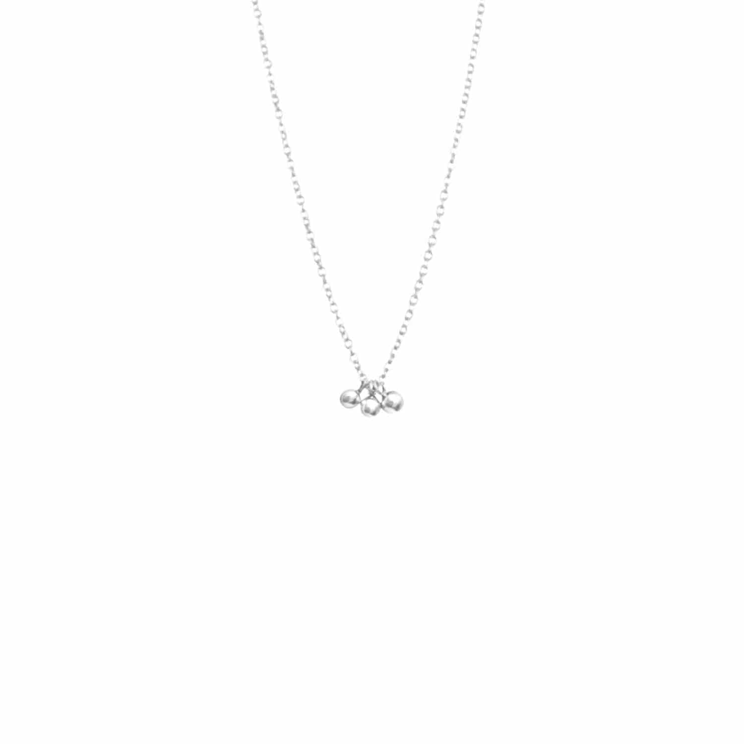 EVELYNE-M 42.5cm LUNAMOTION | Meteoroids 3 - Collier - Silver