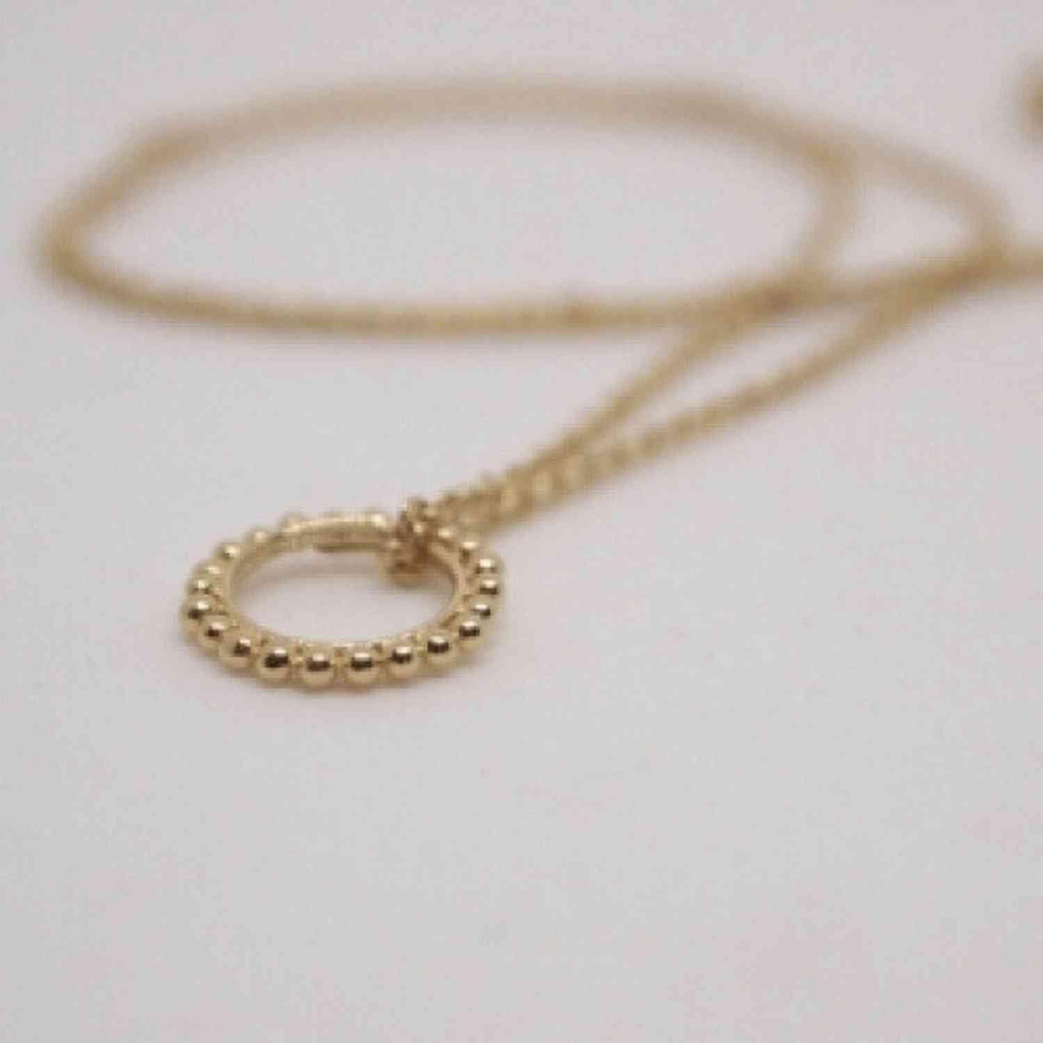 EVELYNE-M LUNAMOTION | Meteoroids Scope - Necklace - Gold