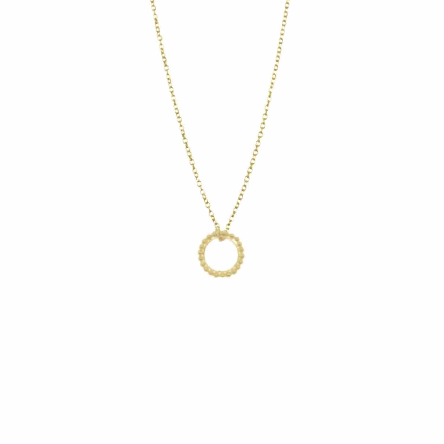 EVELYNE-M LUNAMOTION | Meteoroids Scope - Necklace - Gold