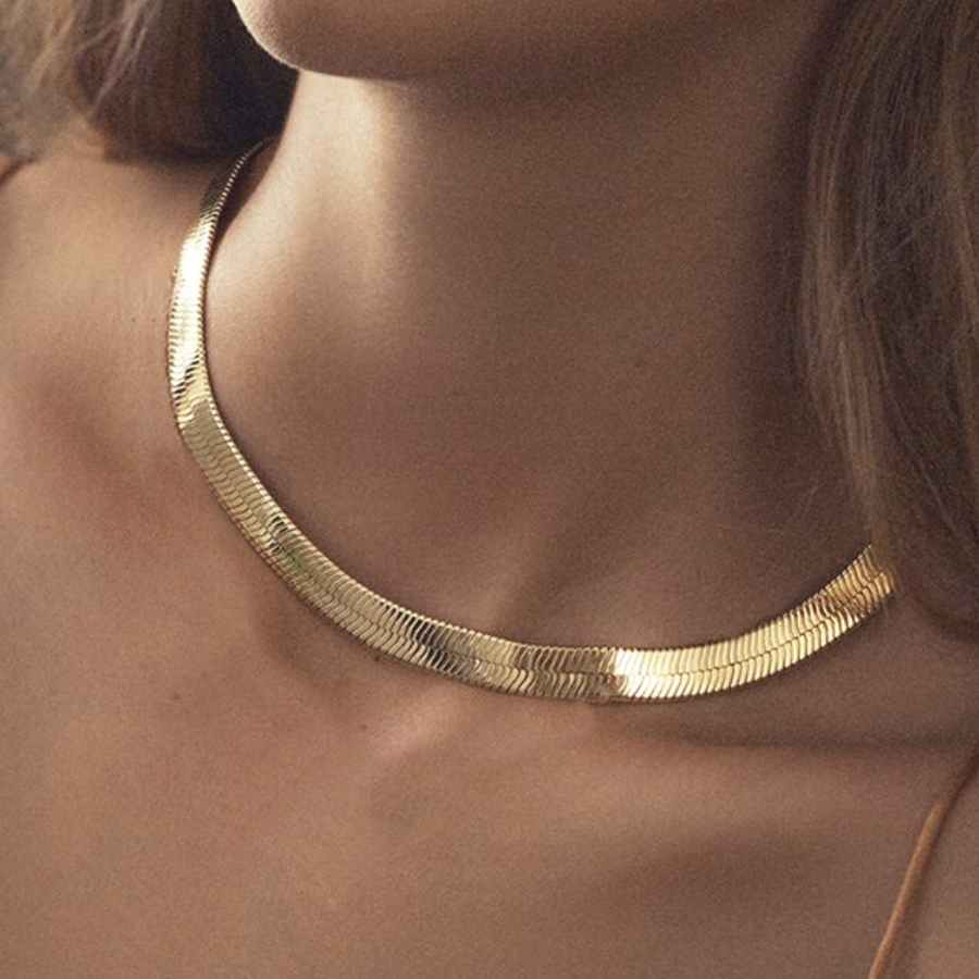 EVELYNE-M 45cm METROPOLIS | Construct Ultimate (90) - Collier - Gold