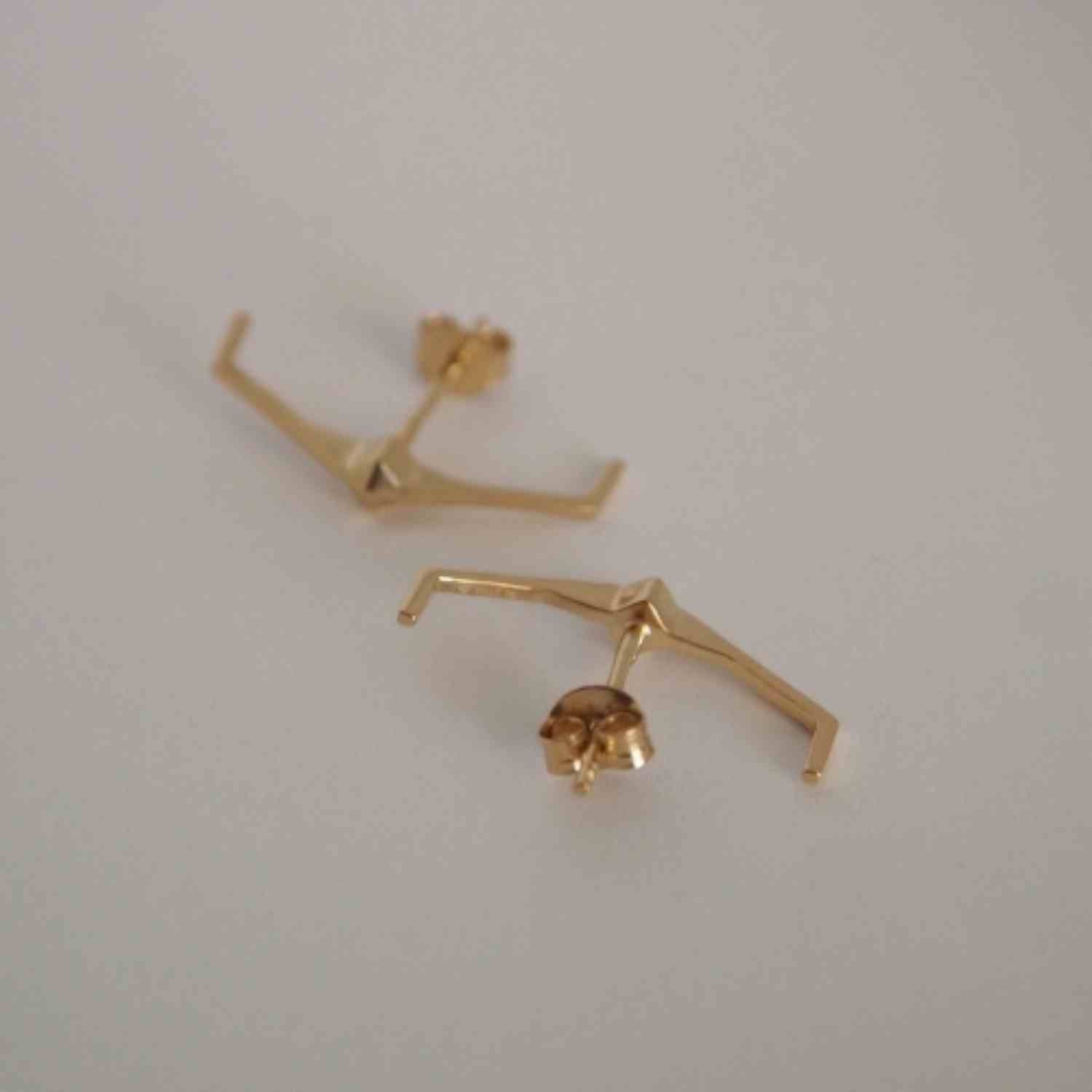 EVELYNE-M METROPOLIS | Tron - InEar Stud - Gold