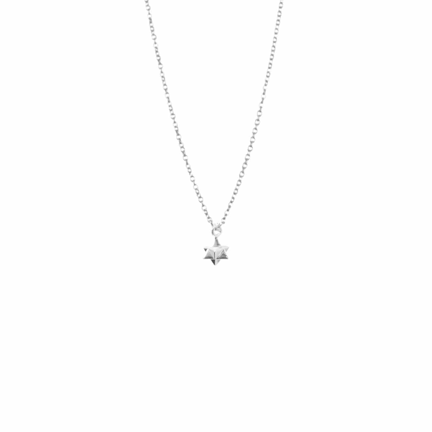 EVELYNE-M ONEIRO | Stella Octangula - Necklace - Silver