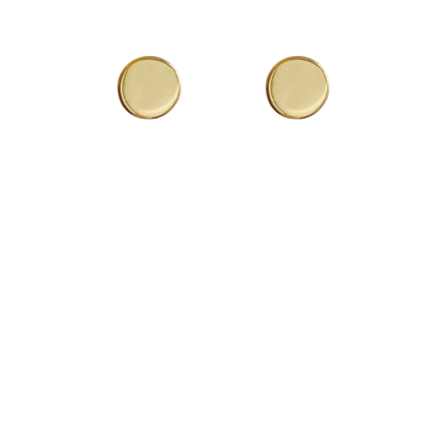 EVELYNE-M PAILLETTE | Single (10) - Stud Earring - Gold