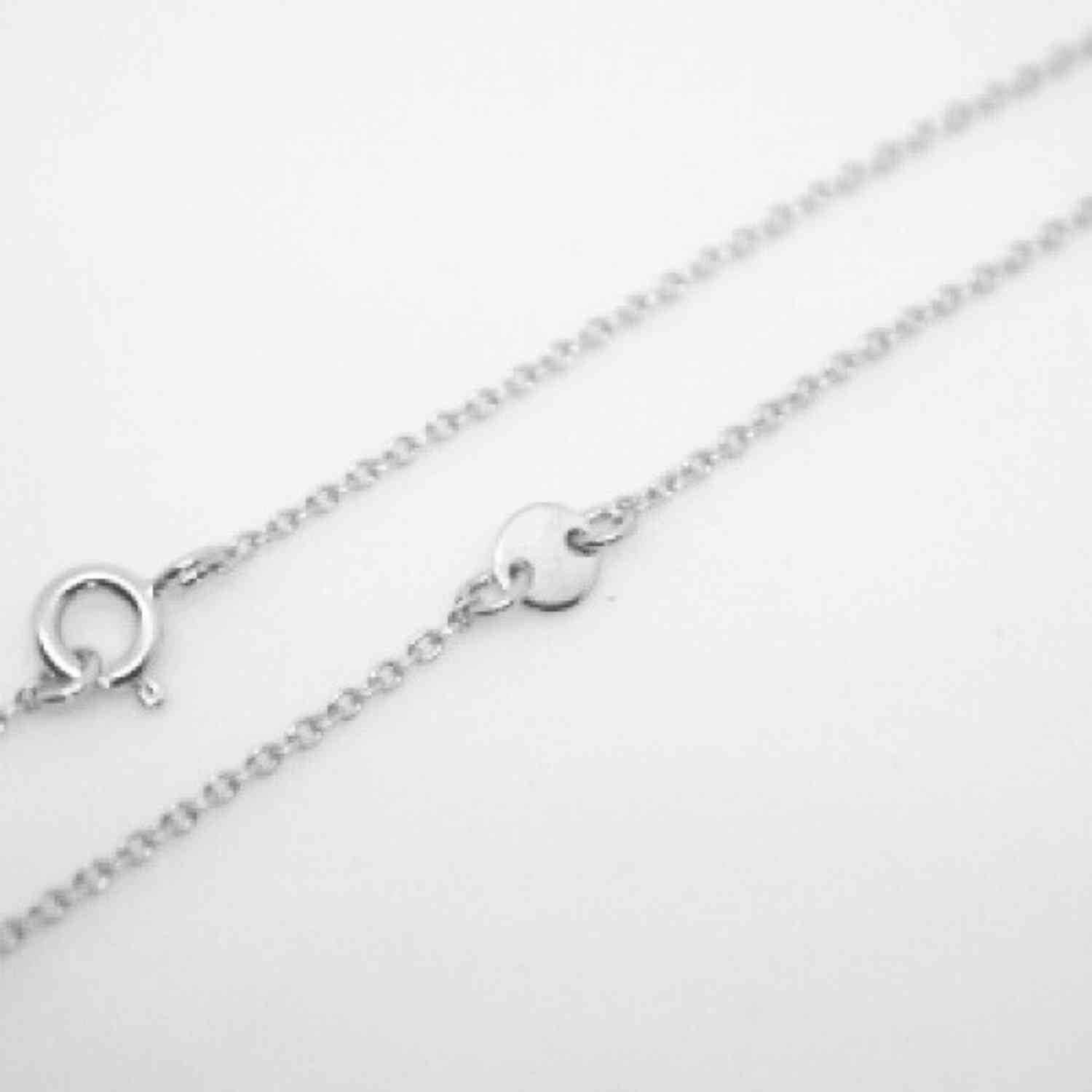 EVELYNE-M PAILLETTE | Single - Necklace - Silver
