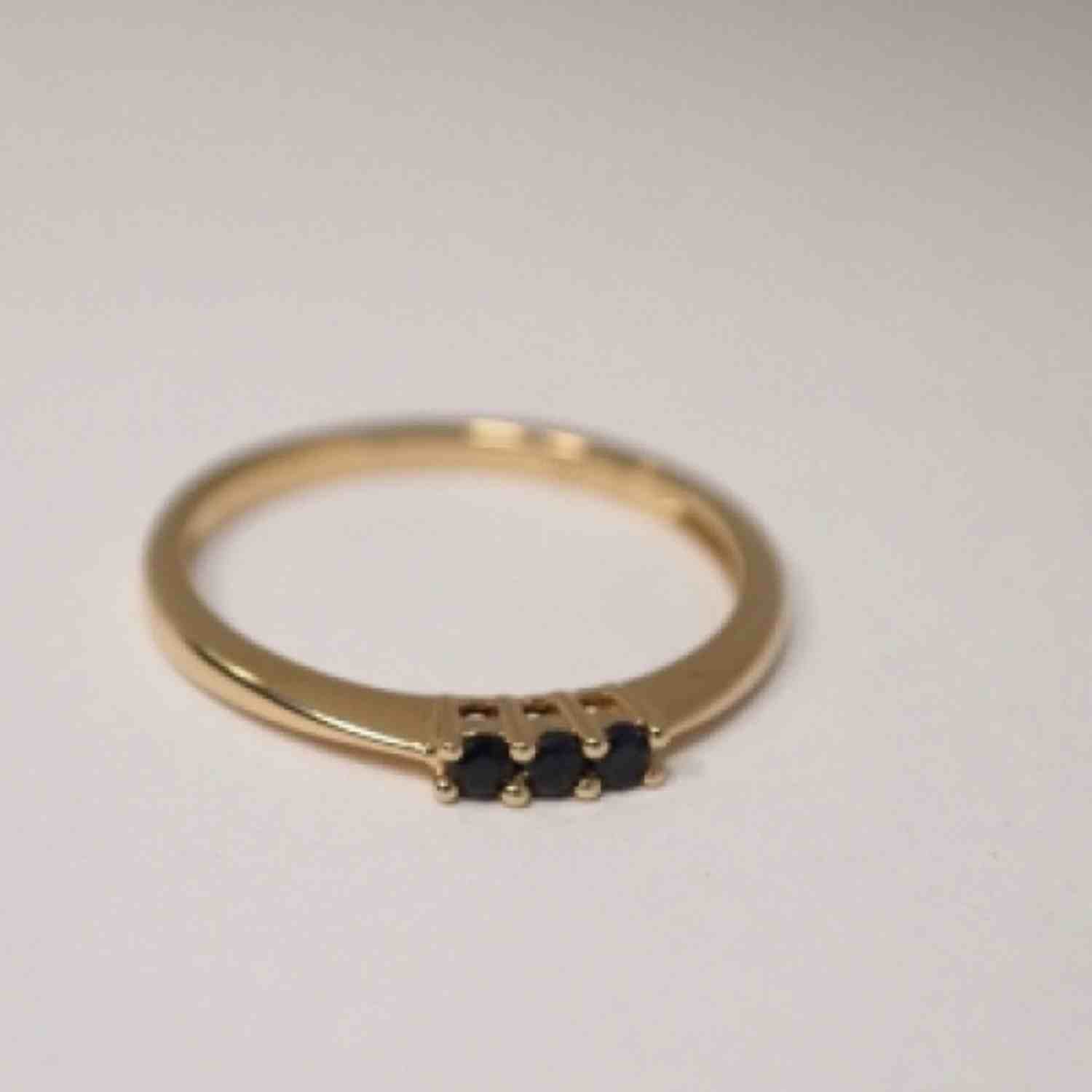 EVELYNE-M PANTHERA | Black Onyx - Ring - 18 Karat Gold
