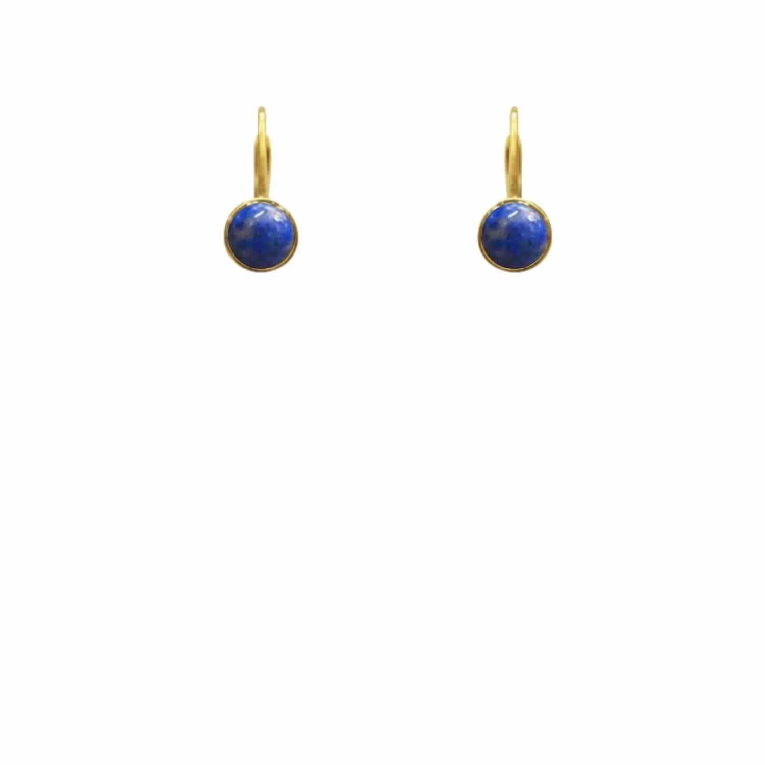 EVELYNE-M PANTHERA | Denim Lapislazuli - Brisur Earring - Gold