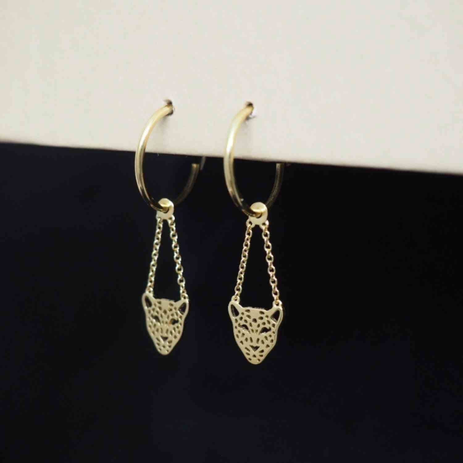 EVELYNE-M PANTHERA | Head - Earring Accessoires - Gold