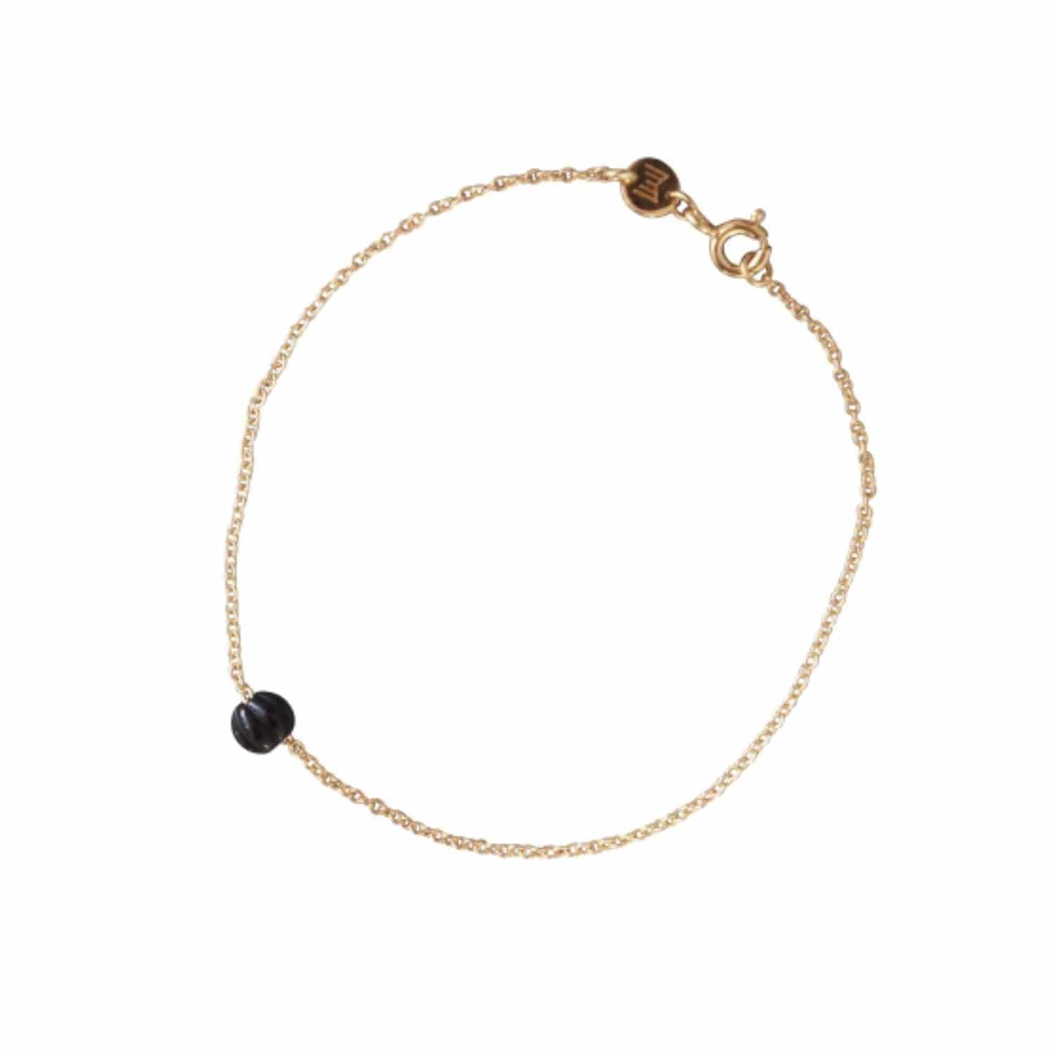 EVELYNE-M PANTHERA | Notch Onyx - Bracelet - Gold
