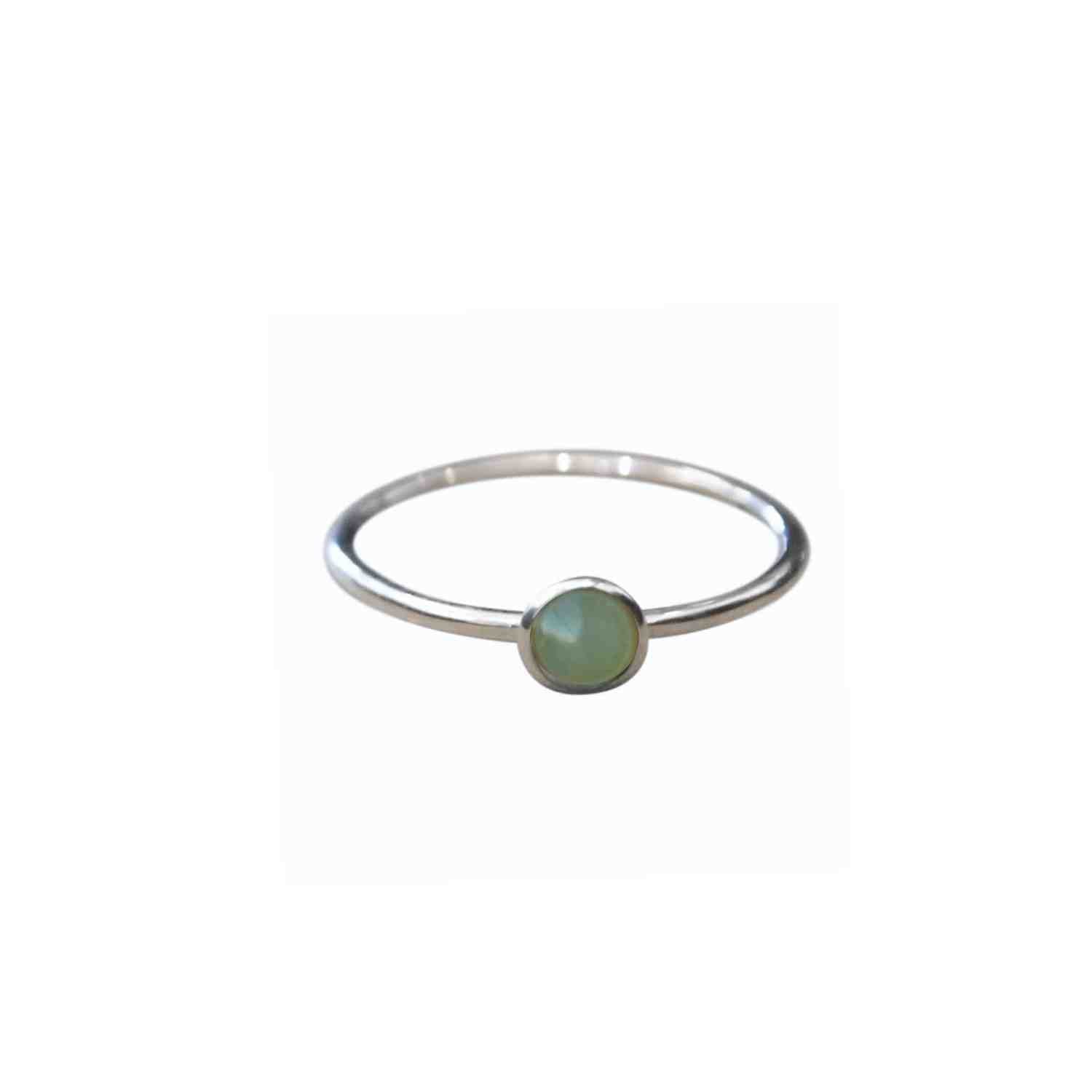 EVELYNE-M PETIT POINT | Aventurin - Ring - Silver