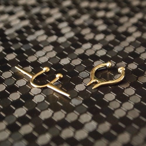 EVELYNE-M SMILODON | Horizontal - Nose Cuff - Gold