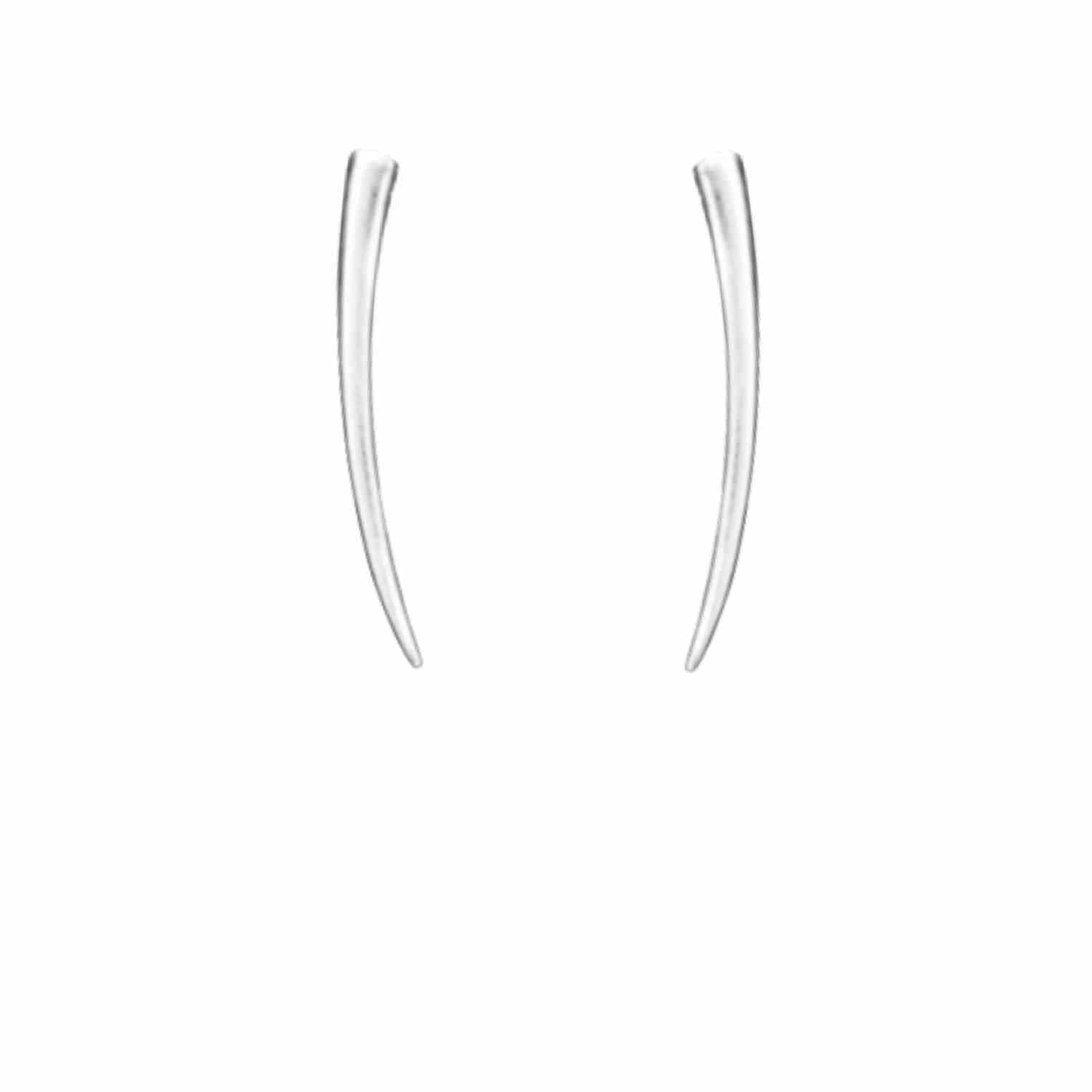 EVELYNE-M Paar SMILODON | Thorn - Stud Earring - Silver