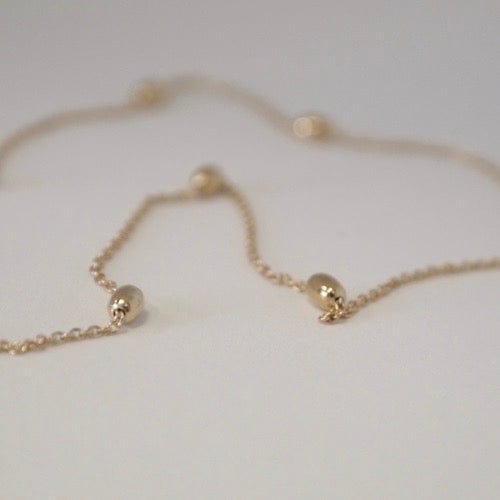 EVELYNE-M 45cm SOPHIE | Ellipse Pea - Collier - Gold