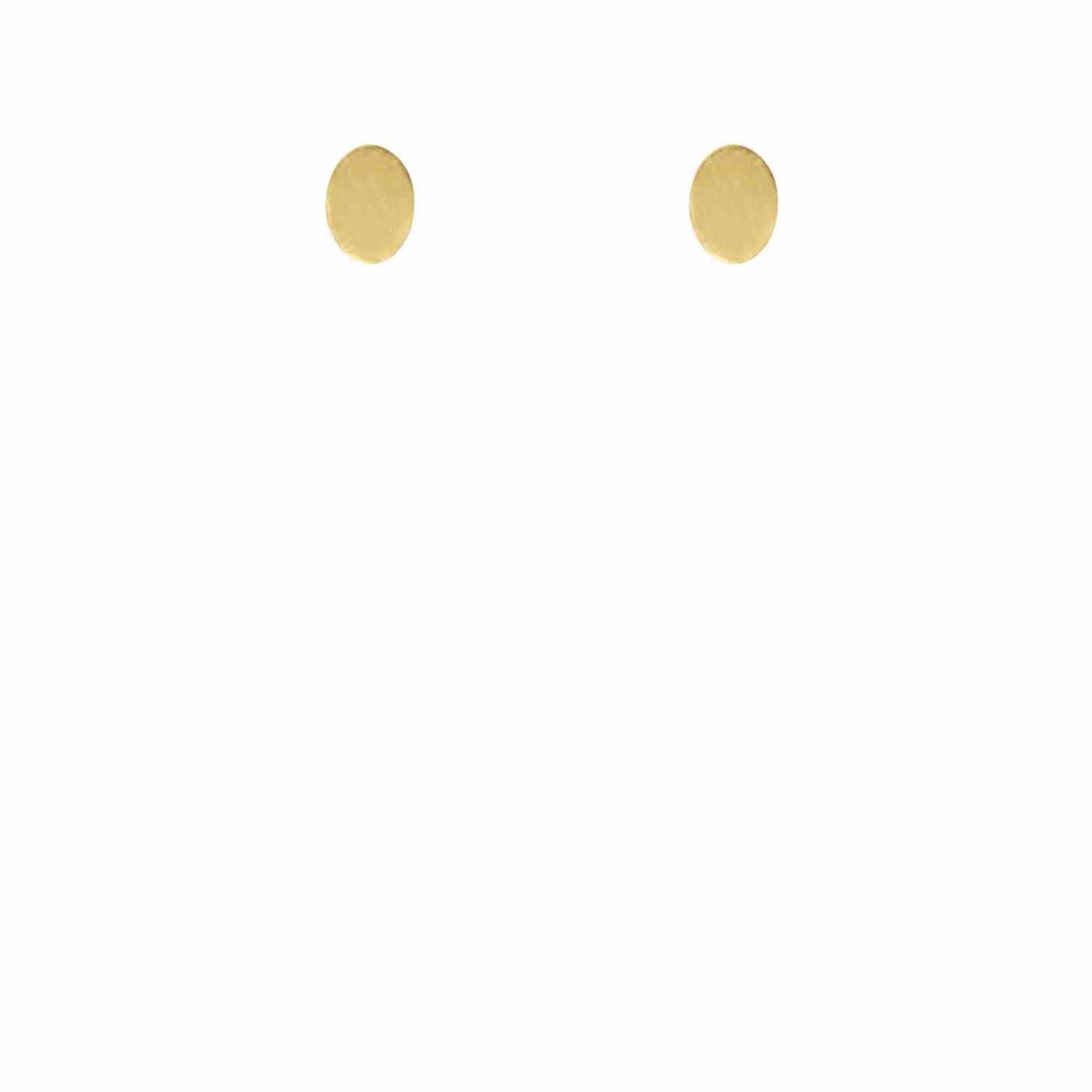EVELYNE-M SOPHIE | Ellipse - Stud Earring - Gold
