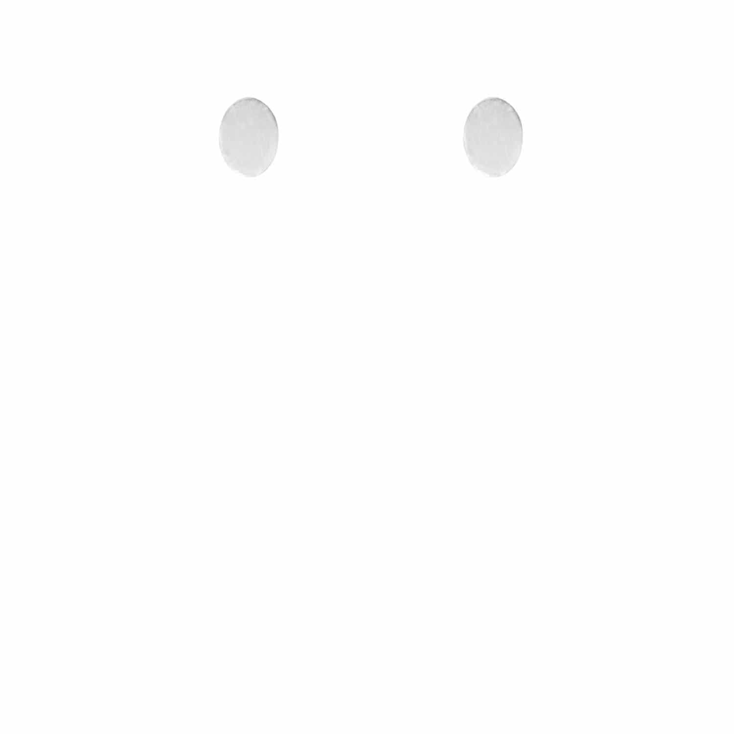 EVELYNE-M SOPHIE | Ellipse - Stud Earring - Silver