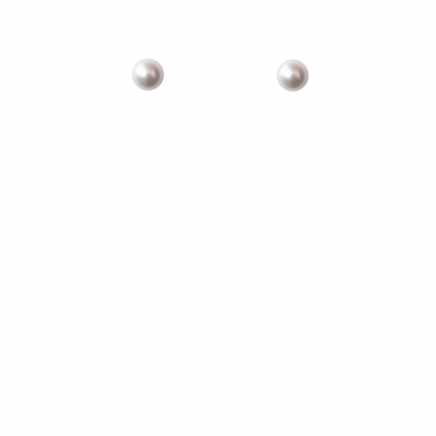 EVELYNE-M SOPHIE | Nature Pearl - Stud Earring - Silver