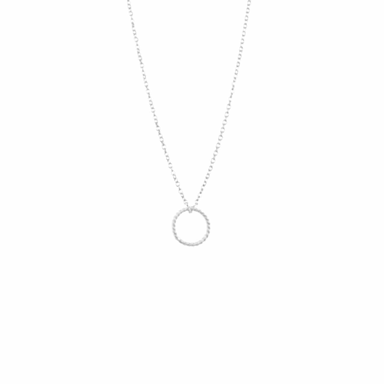 EVELYNE-M SOPHIE | One Circle - Necklace - Silver