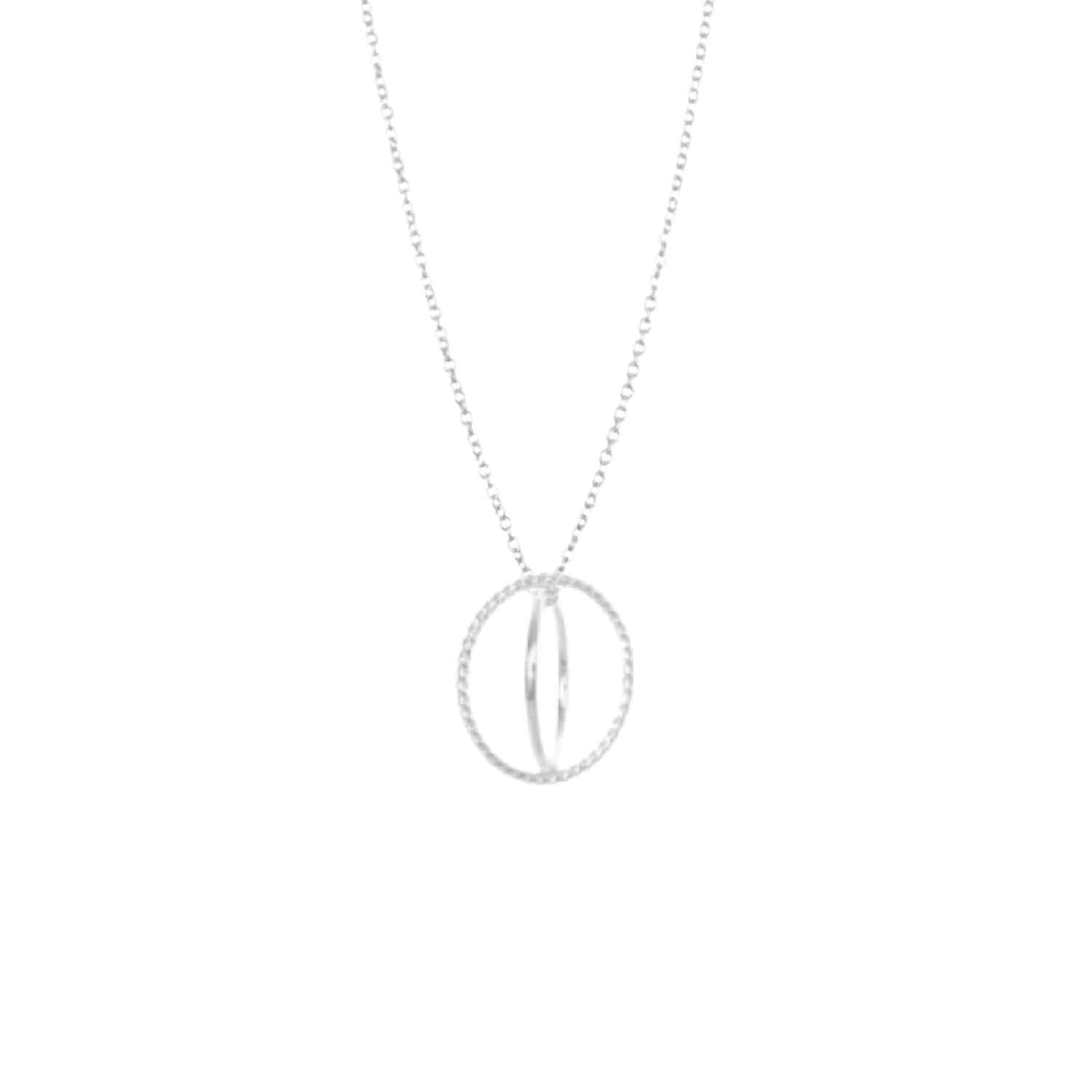 EVELYNE-M SOPHIE | Saturn - Necklace - Silver