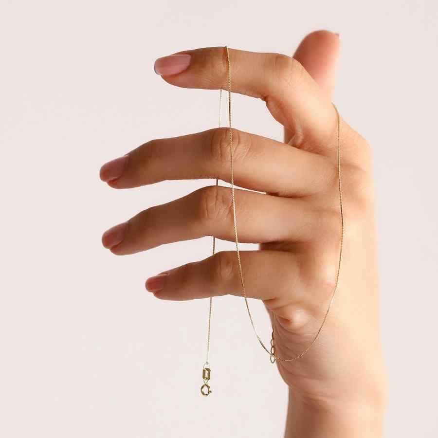 EVELYNE-M STRIPES&JOIST | Classic (0.6) - Collier - 18 Karat Gold