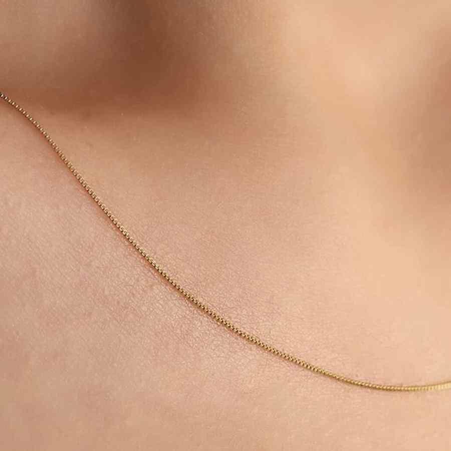 EVELYNE-M STRIPES&JOIST | Classic (0.8) - Collier - 18 Karat Gold
