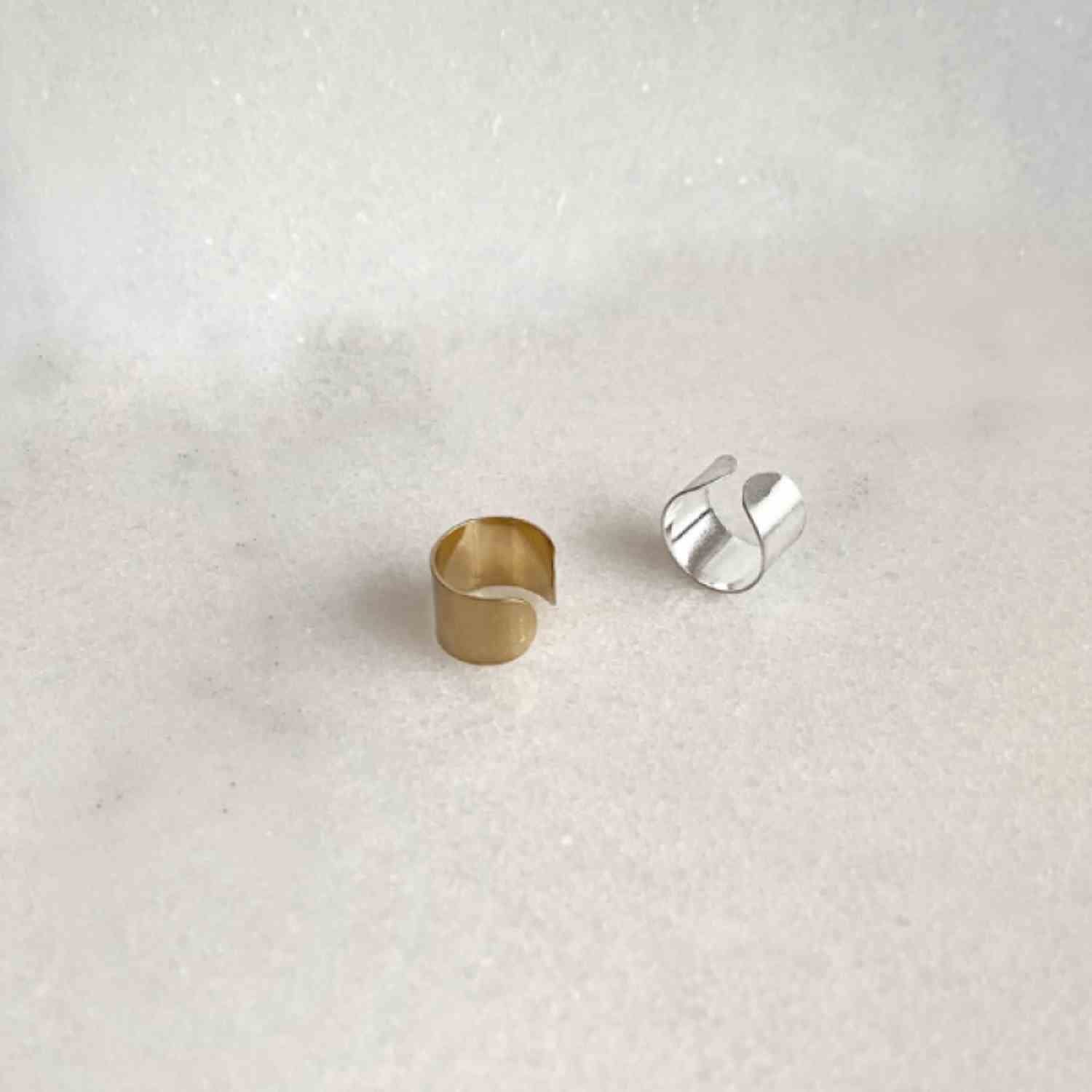 EVELYNE-M Einzelstück STRIPES&JOIST | Classic 8 - EarCuff - Gold