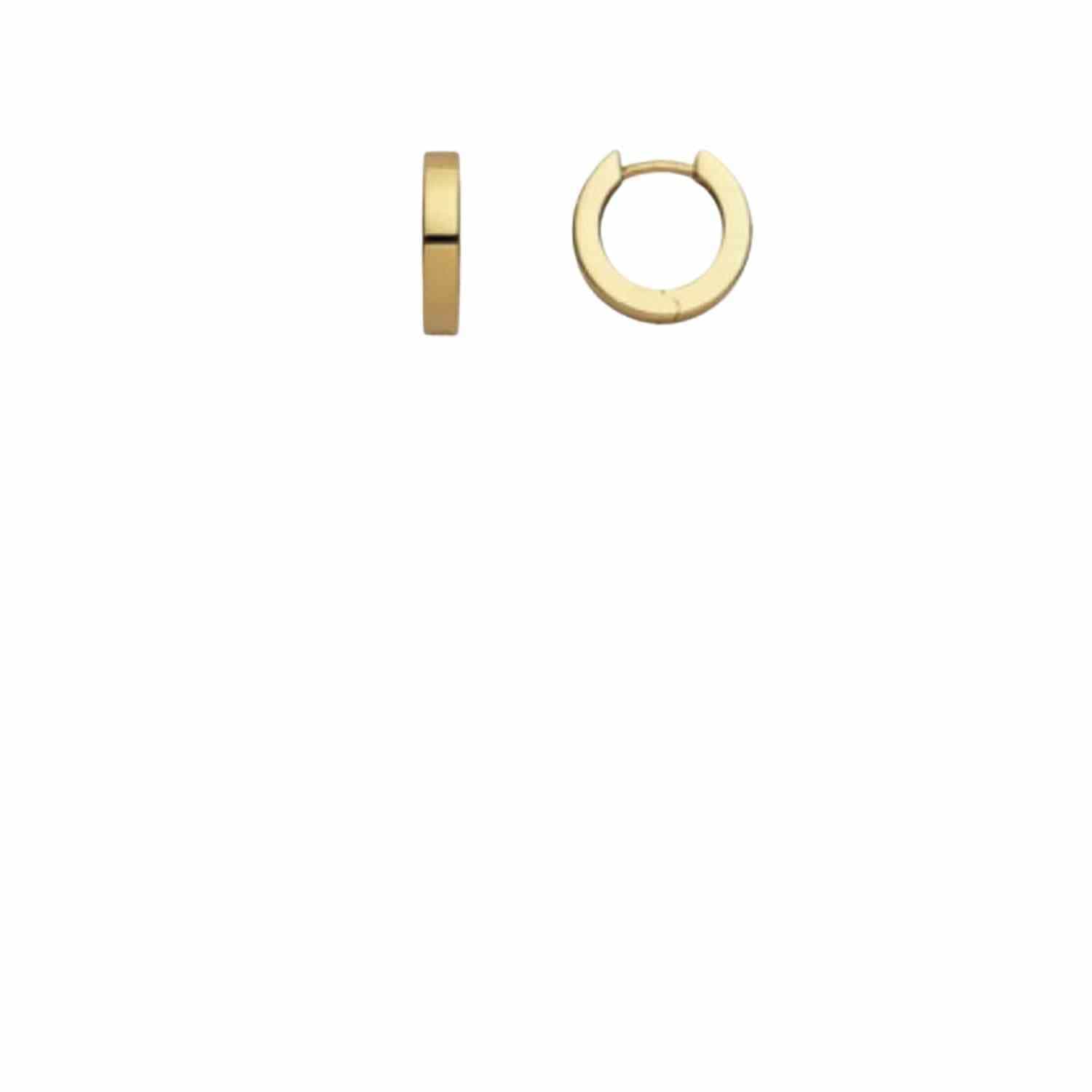 EVELYNE-M STRIPES&JOIST | Classic Slim - Creole - 18 Karat Gold