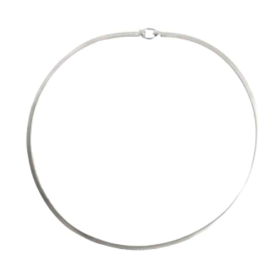 EVELYNE-M 13.5cm STRIPES&JOIST | Ring - Collier - Silver