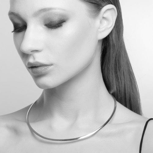 EVELYNE-M 13.5cm STRIPES&JOIST | Ring - Collier - Silver